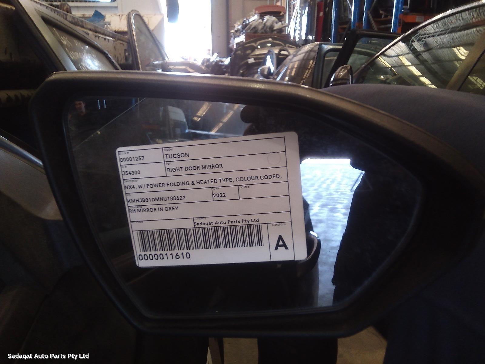 Hyundai Tucson Right Door Mirror