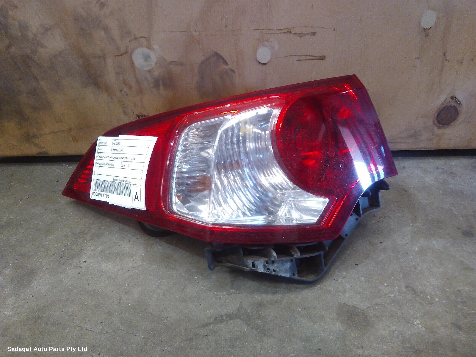Honda Accord Left Taillight