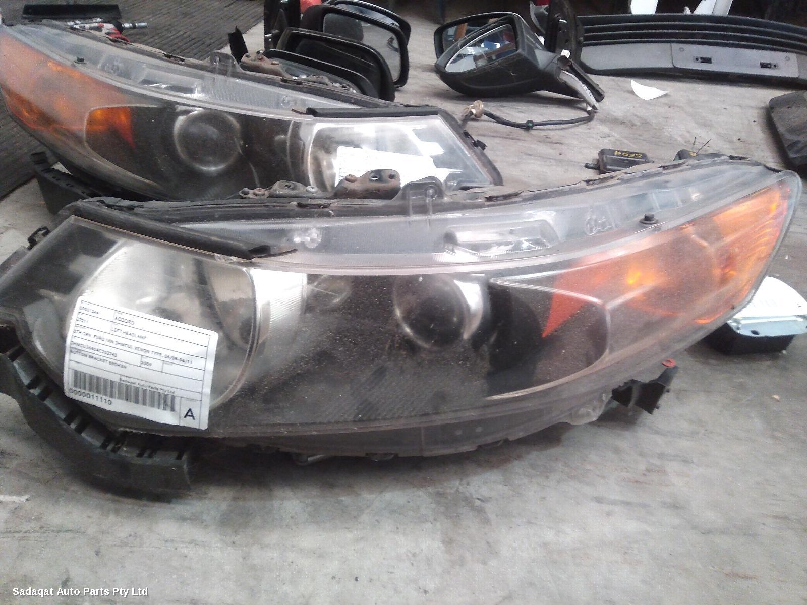 Honda Accord Left Headlamp