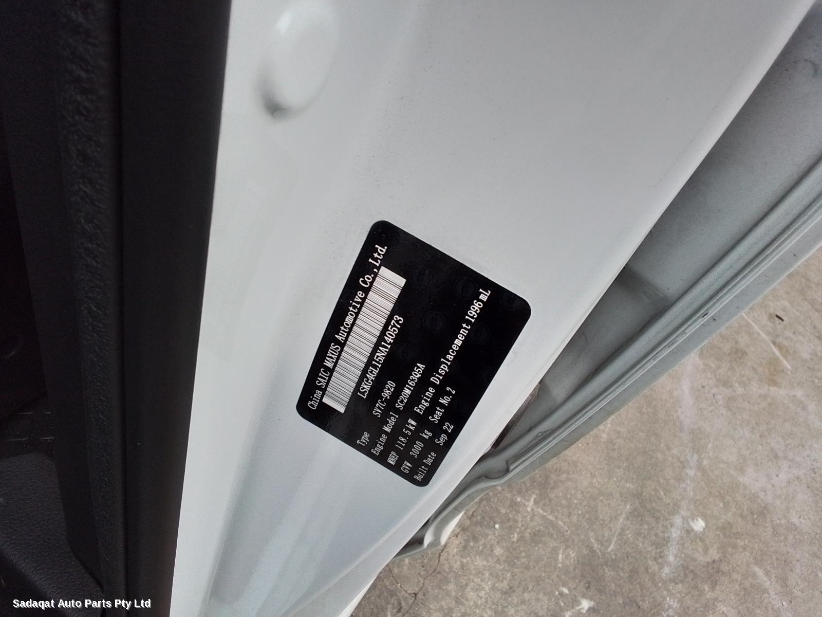 Ldv G10 Right Door Mirror
