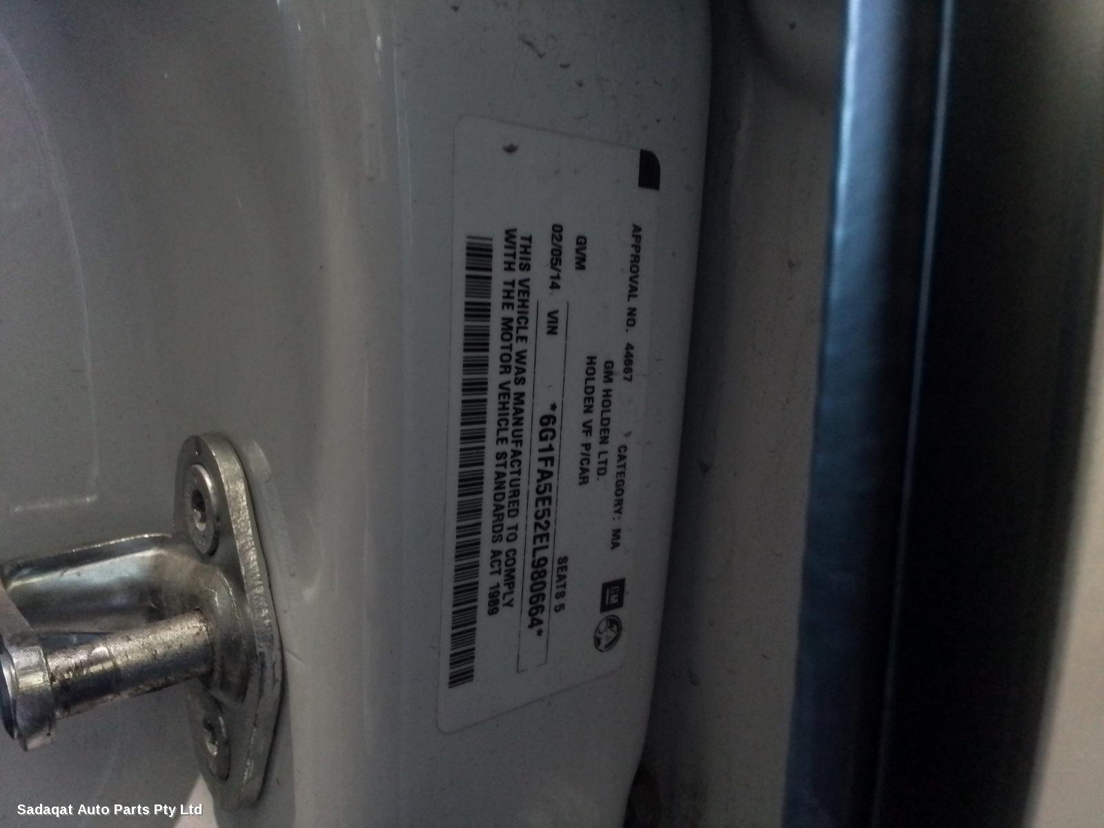 Holden Commodore Right Front Door