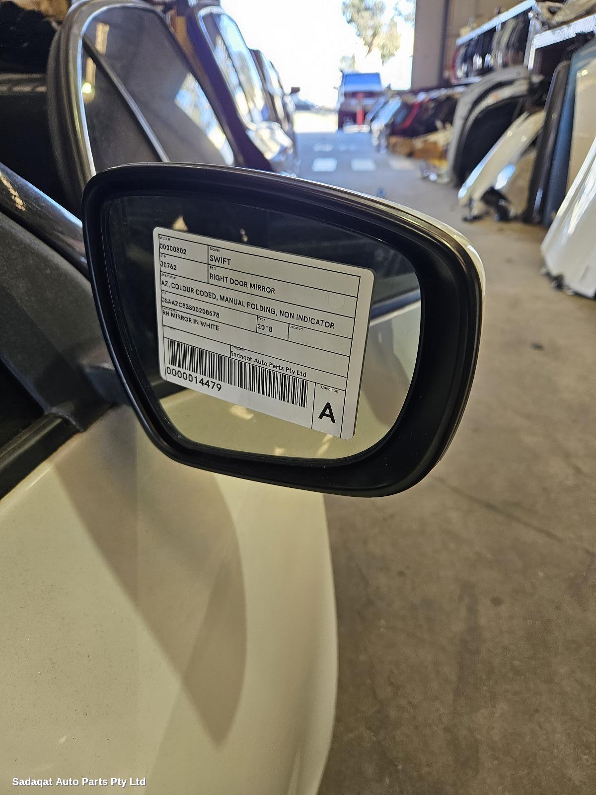 Suzuki Swift Right Door Mirror