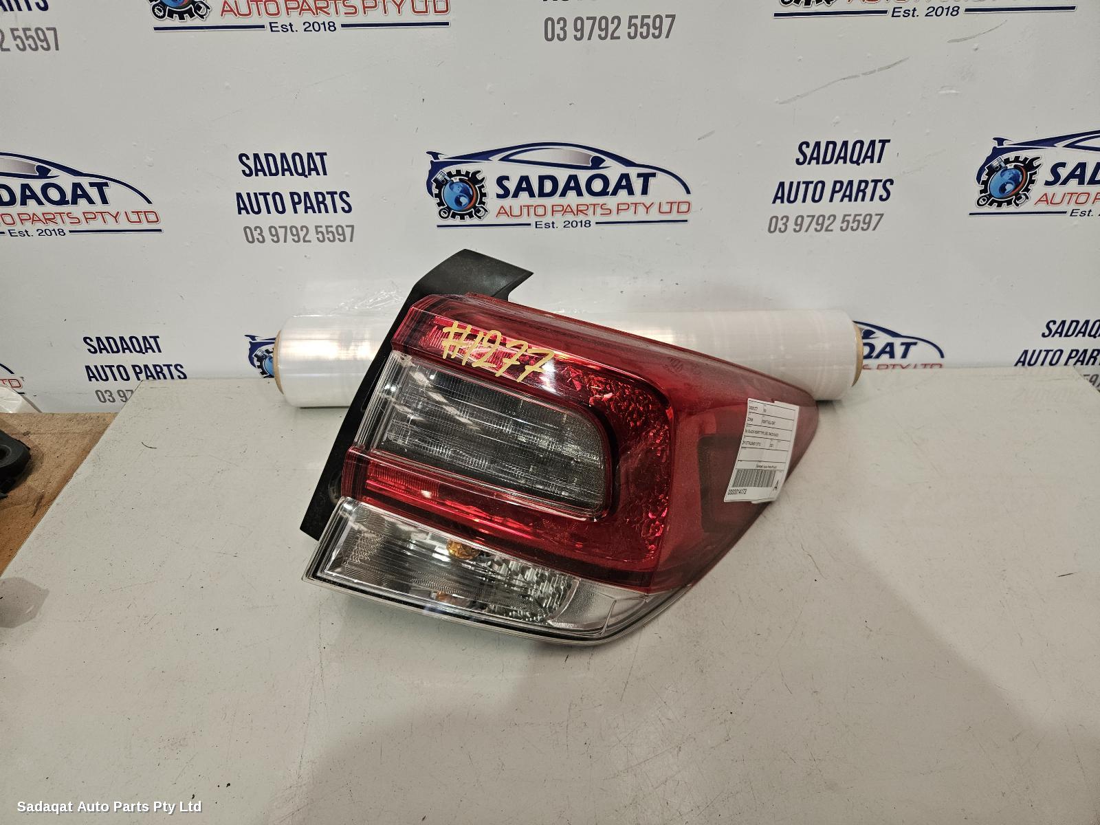 Subaru Xv Right Taillight