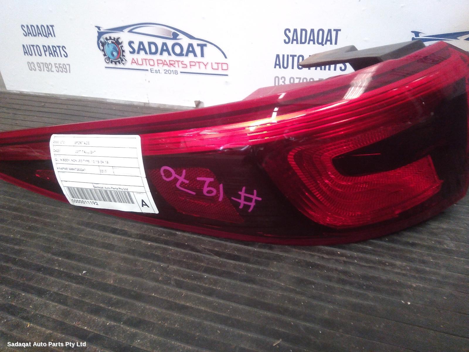 Kia Sportage Left Taillight