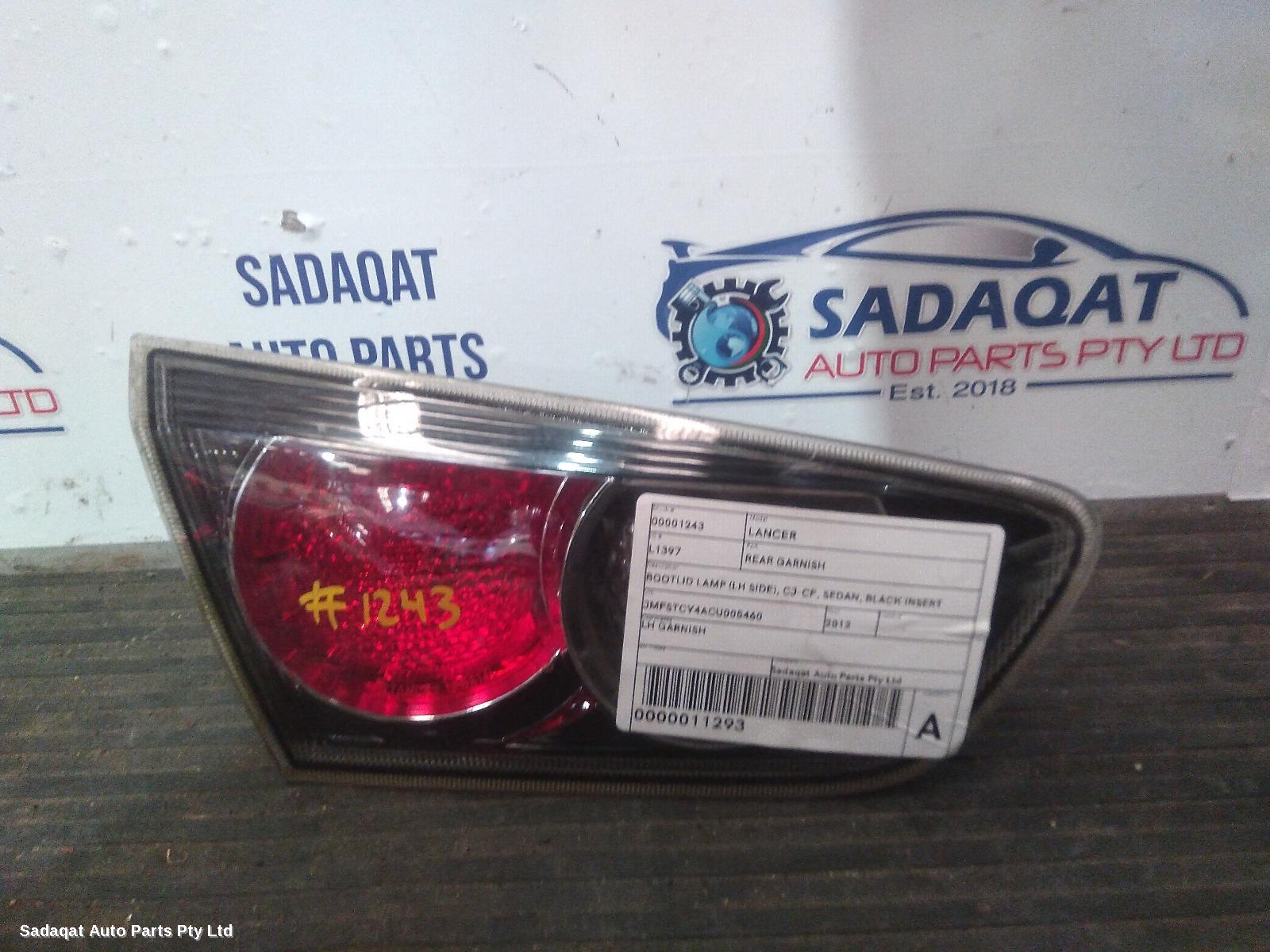 Mitsubishi Lancer Rear Garnish