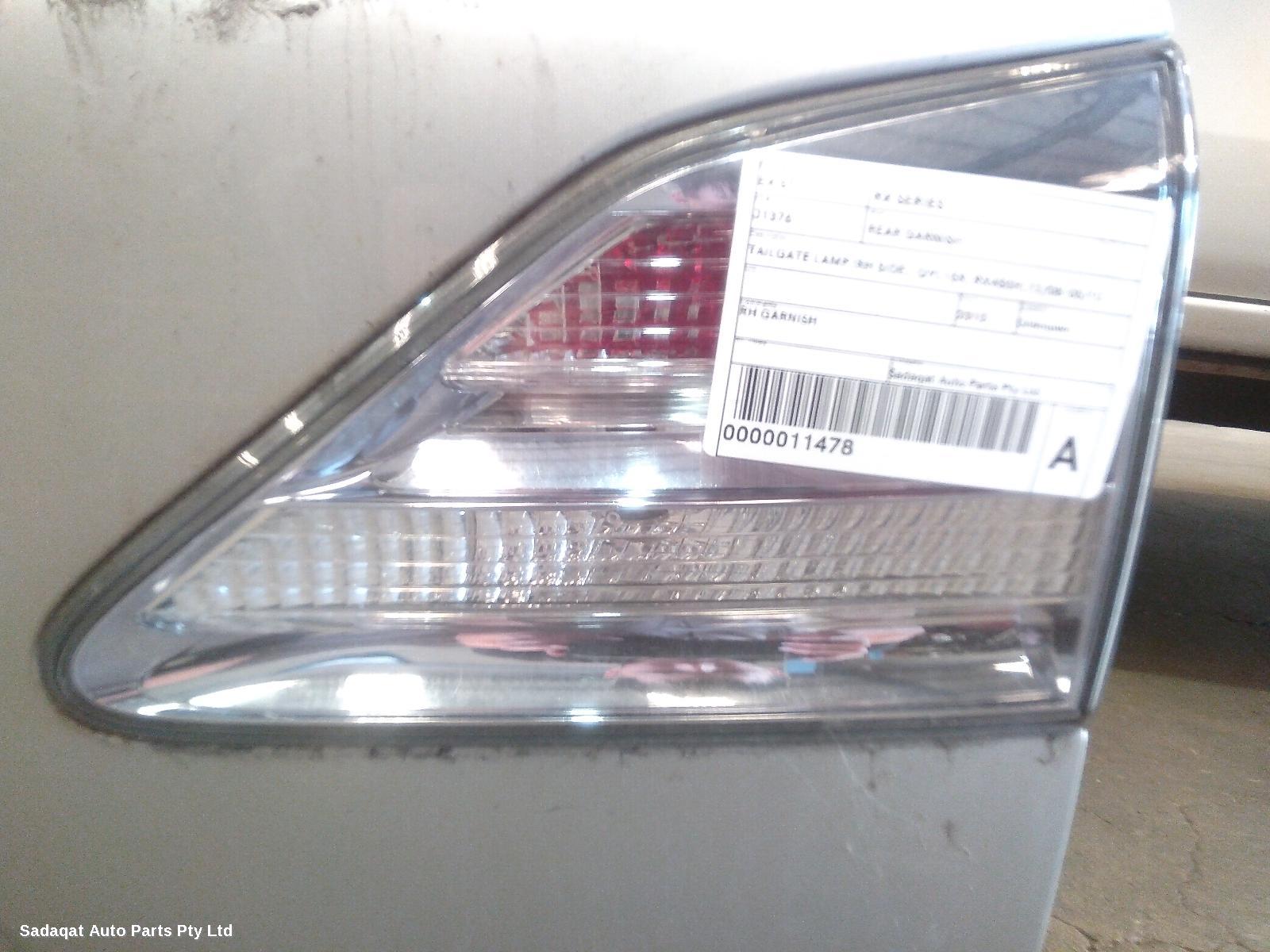 Lexus Rx Series Rear Garnish