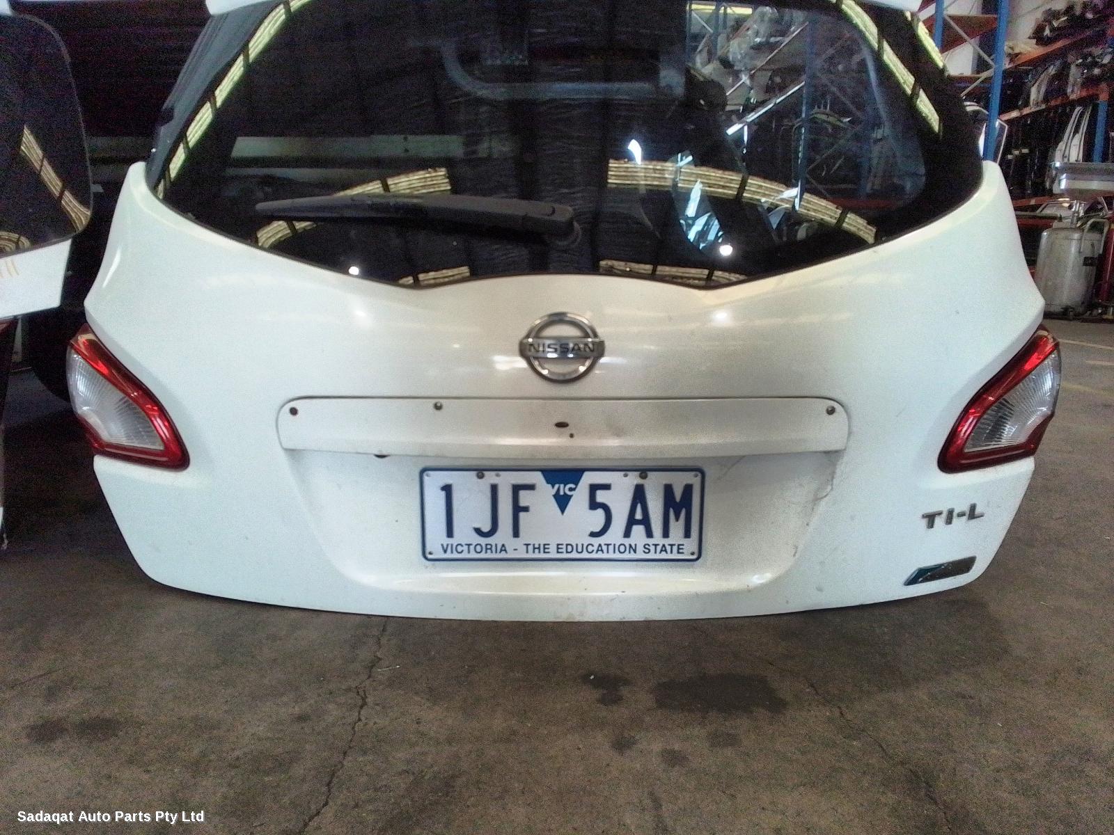 Nissan Dualis Bootlid/tailgate