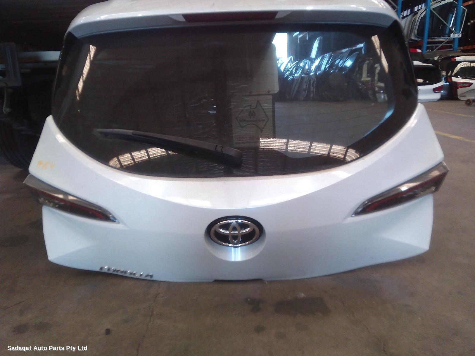 Toyota Corolla Bootlid/tailgate