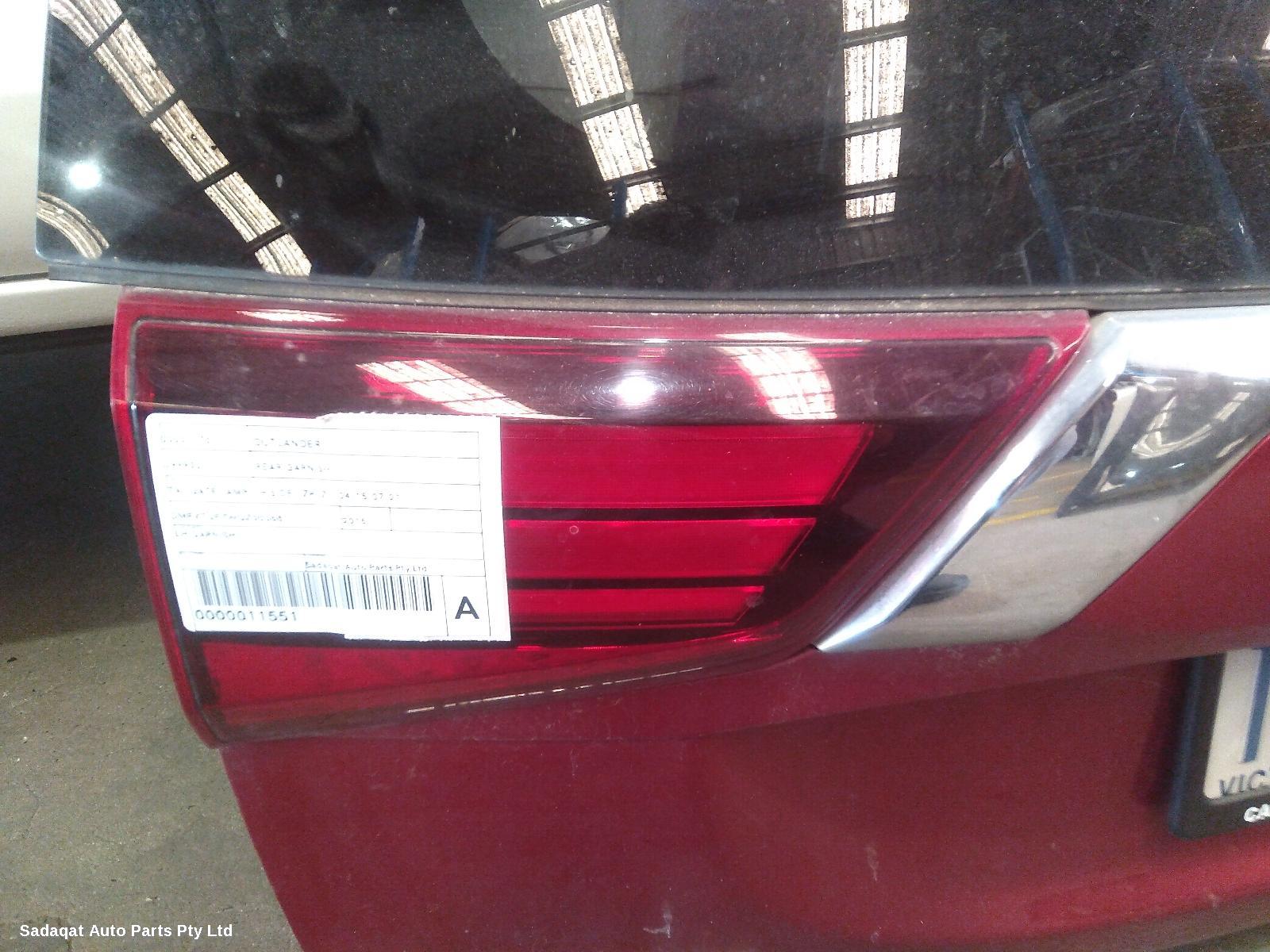 Mitsubishi Outlander Rear Garnish