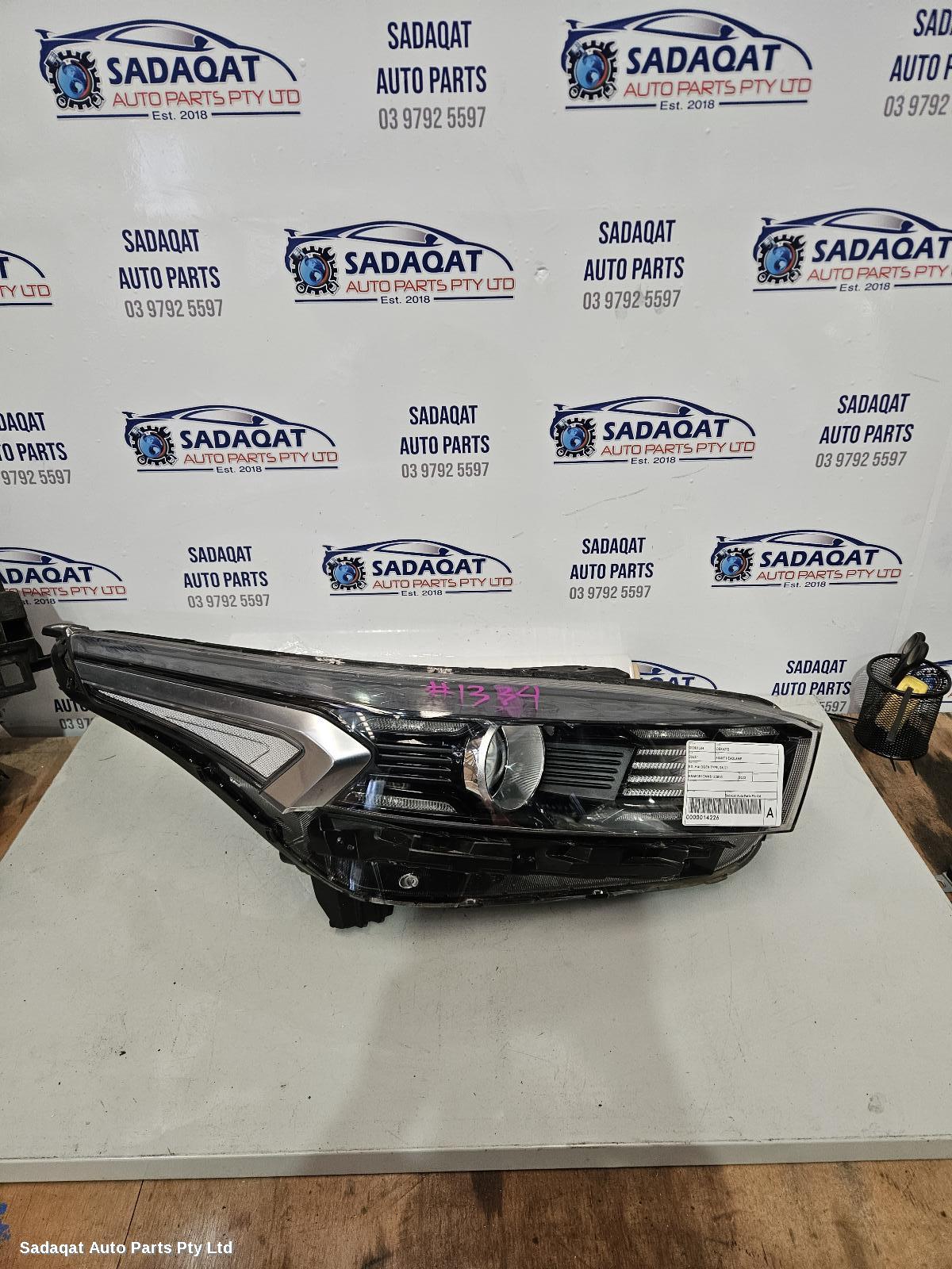 Kia Cerato Right Headlamp