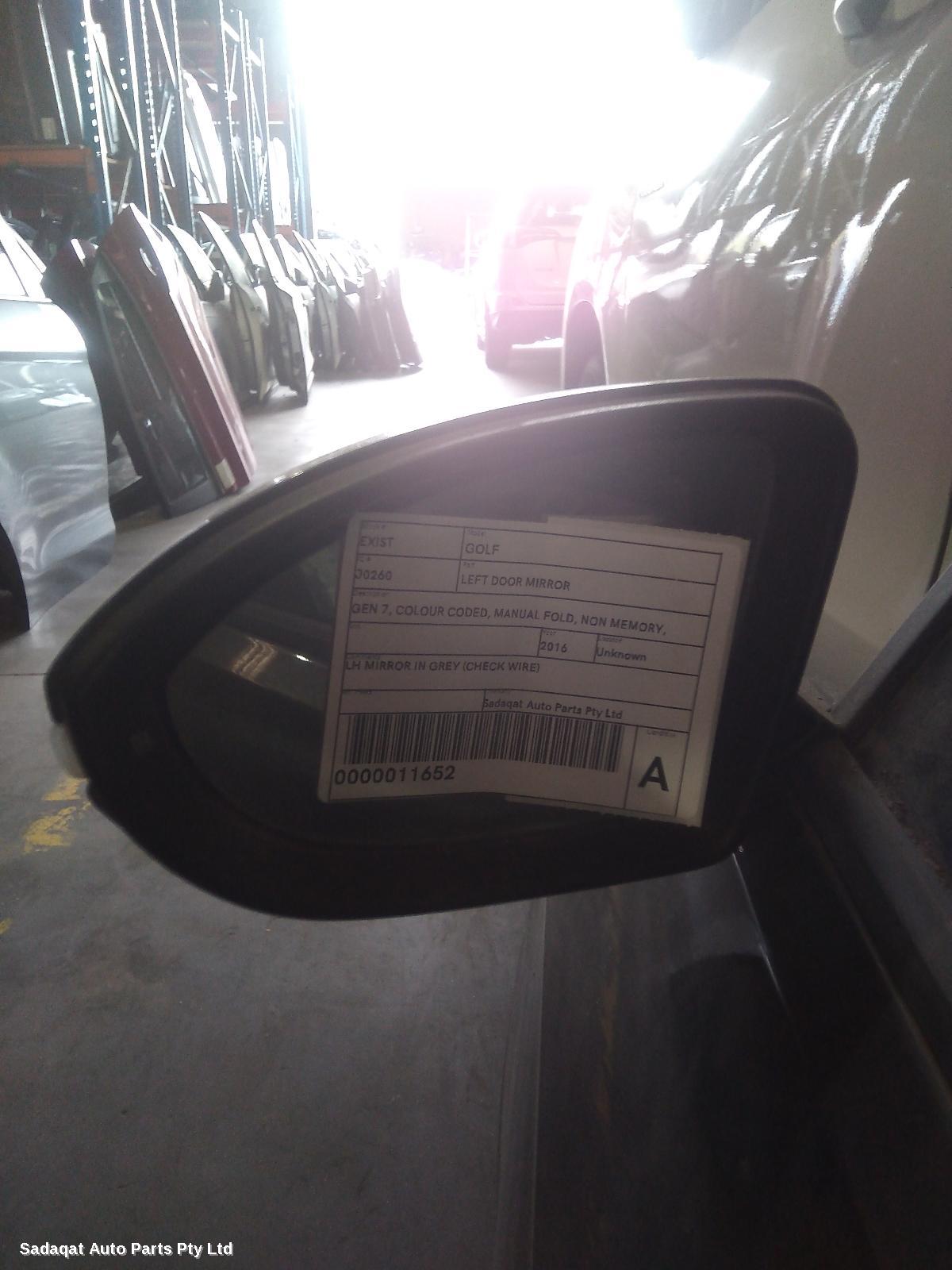 Volkswagen Golf Left Door Mirror
