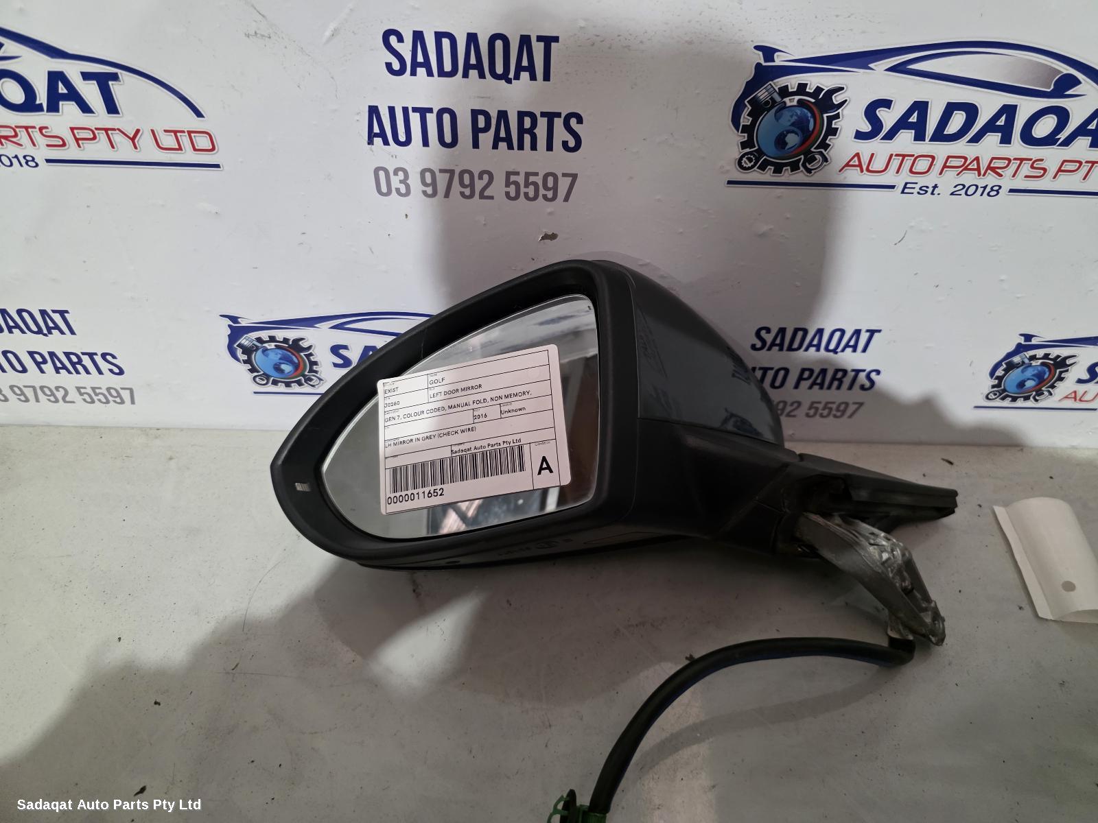 Volkswagen Golf Left Door Mirror