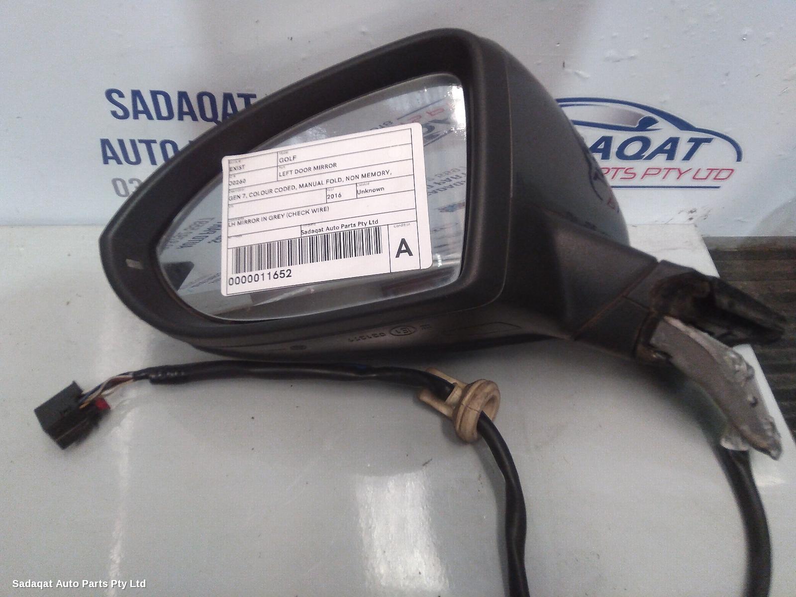 Volkswagen Golf Left Door Mirror