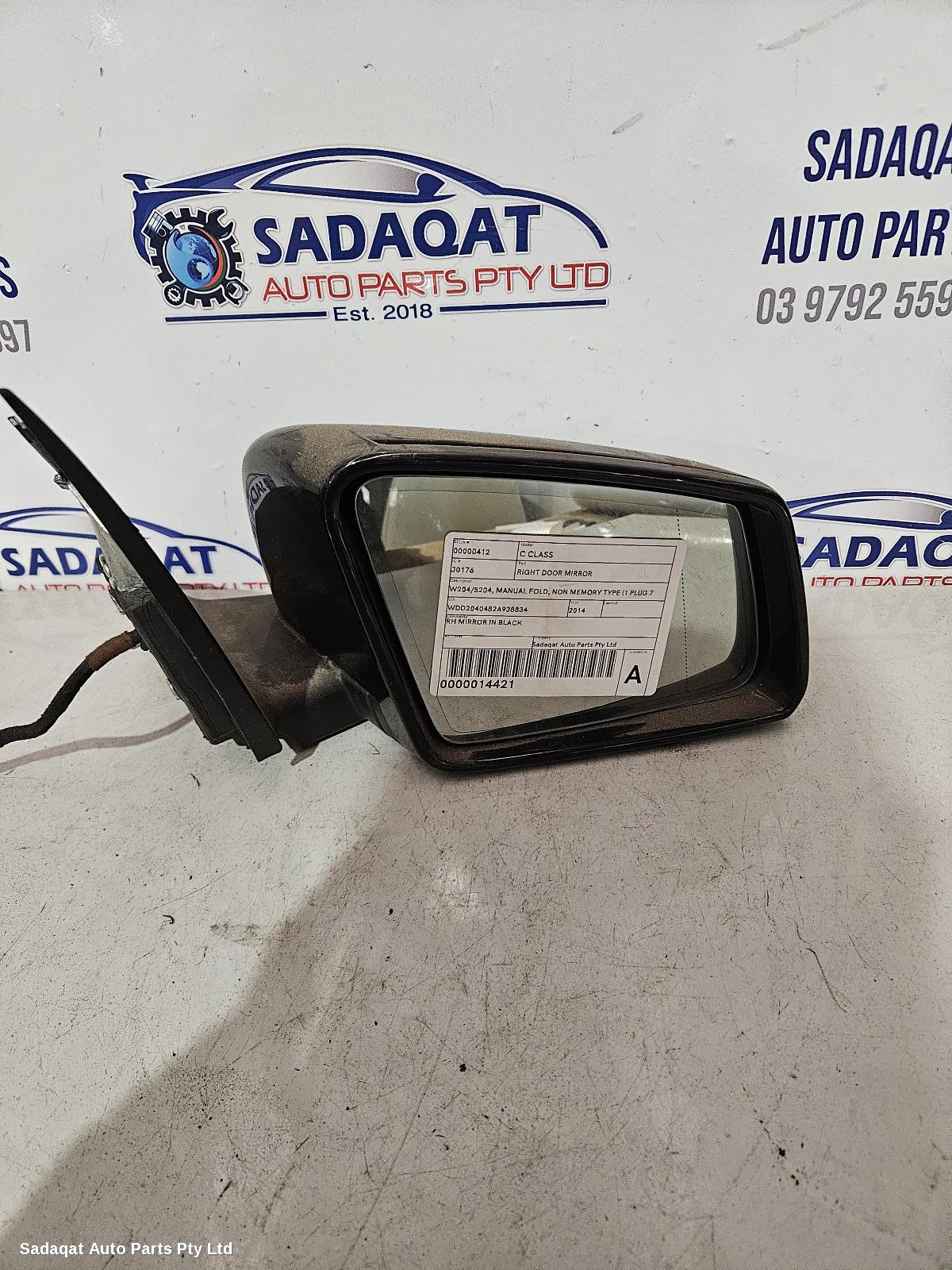 Mercedes C Class Right Door Mirror