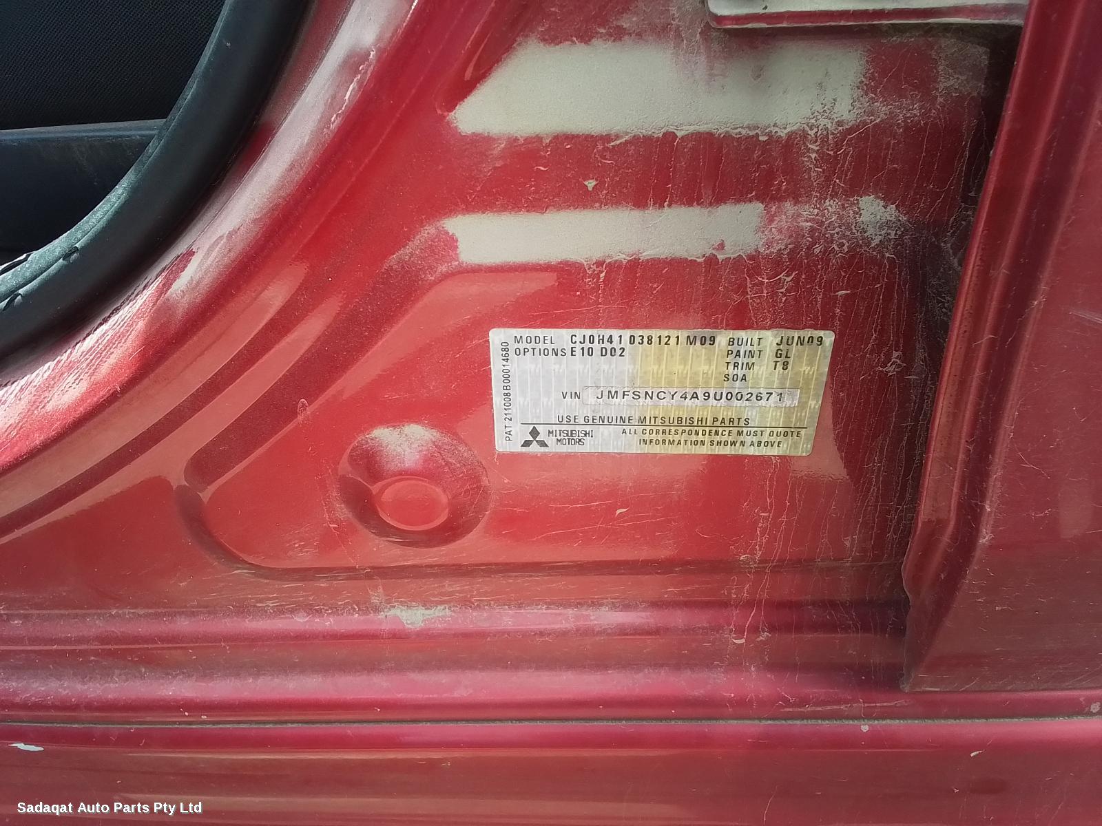 Mitsubishi Lancer F/bar Reinforc/brack