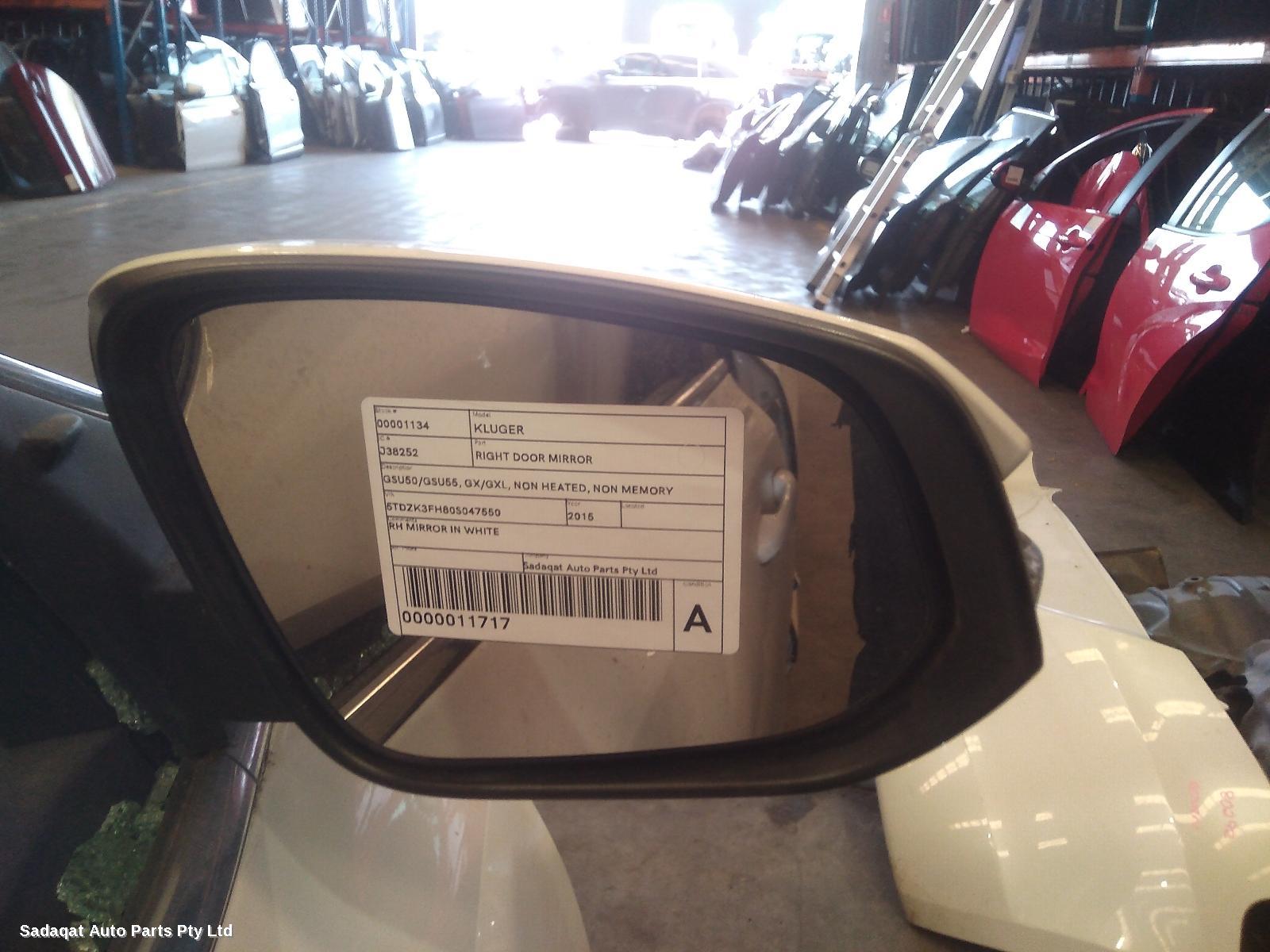 Toyota Kluger Right Door Mirror