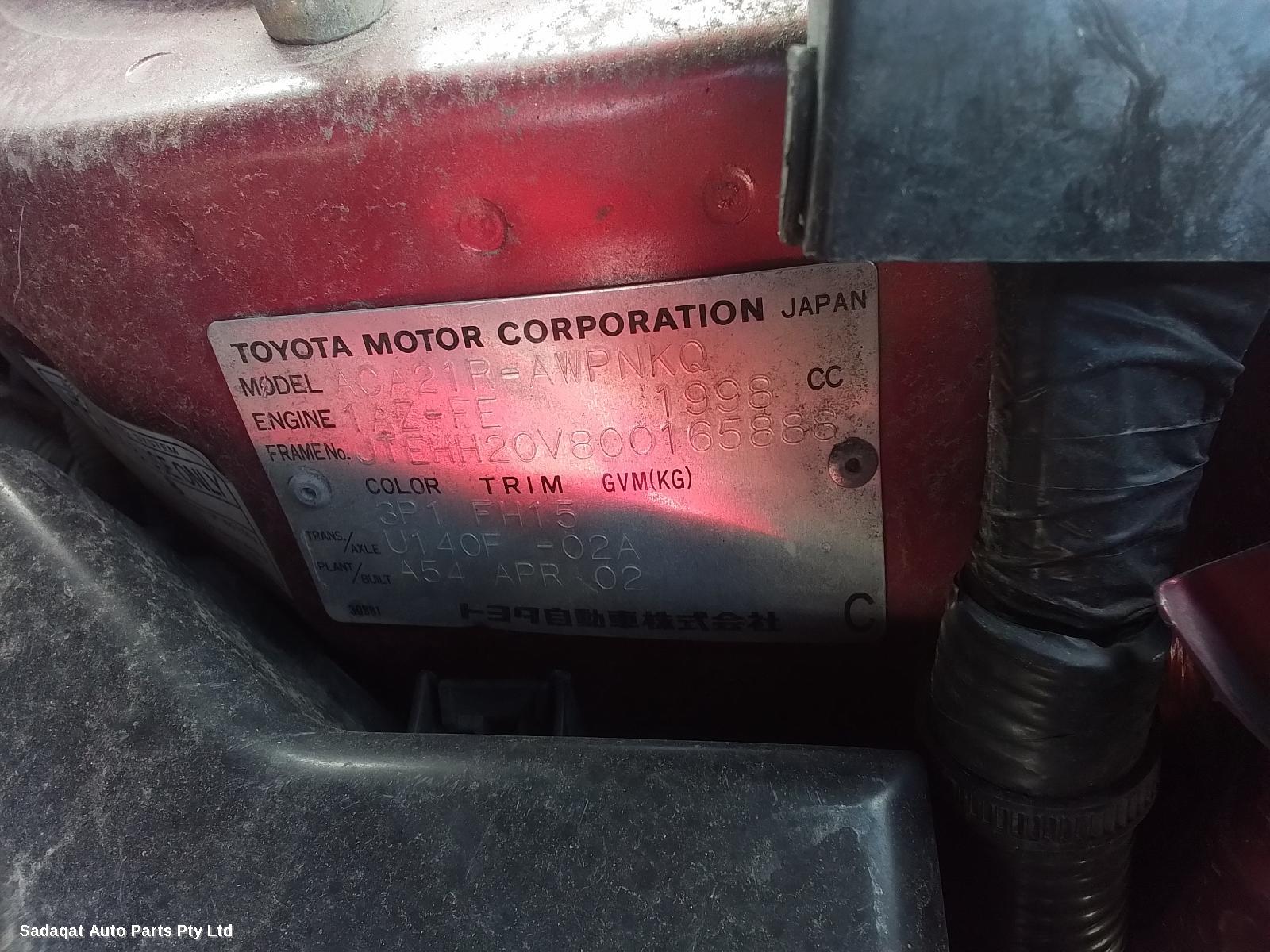 Toyota Rav4 Left Taillight