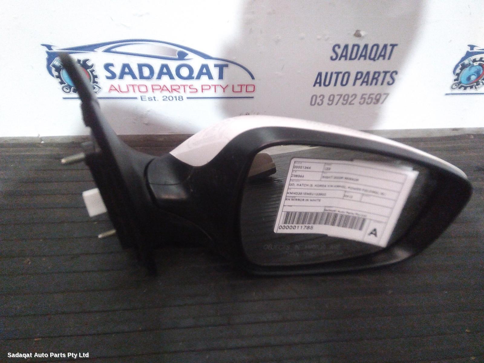 Hyundai I30 Right Door Mirror