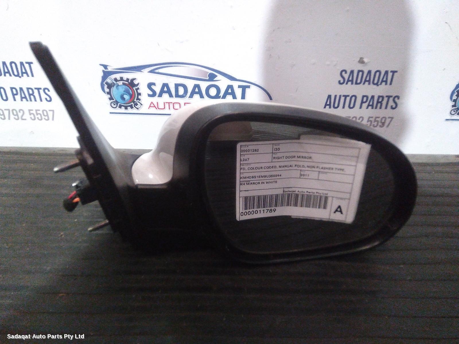 Hyundai I30 Right Door Mirror