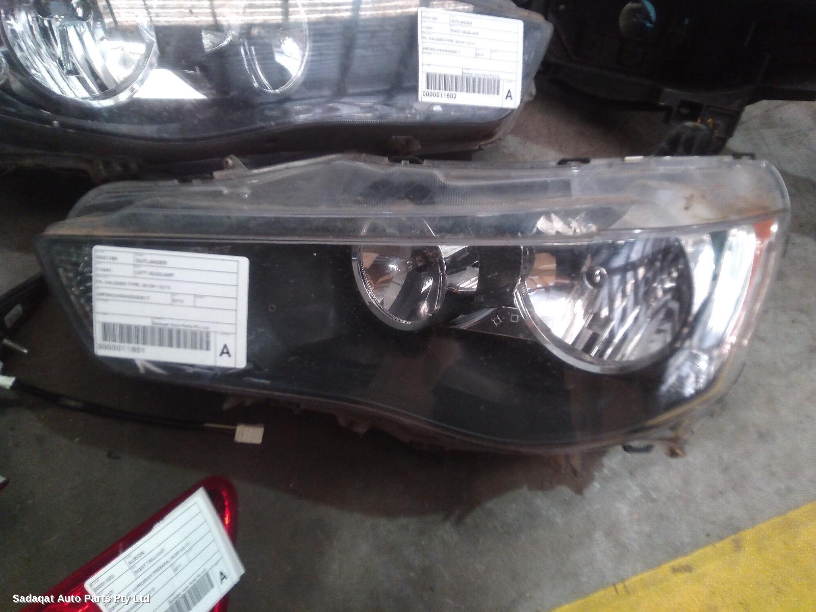 Mitsubishi Outlander Left Headlamp