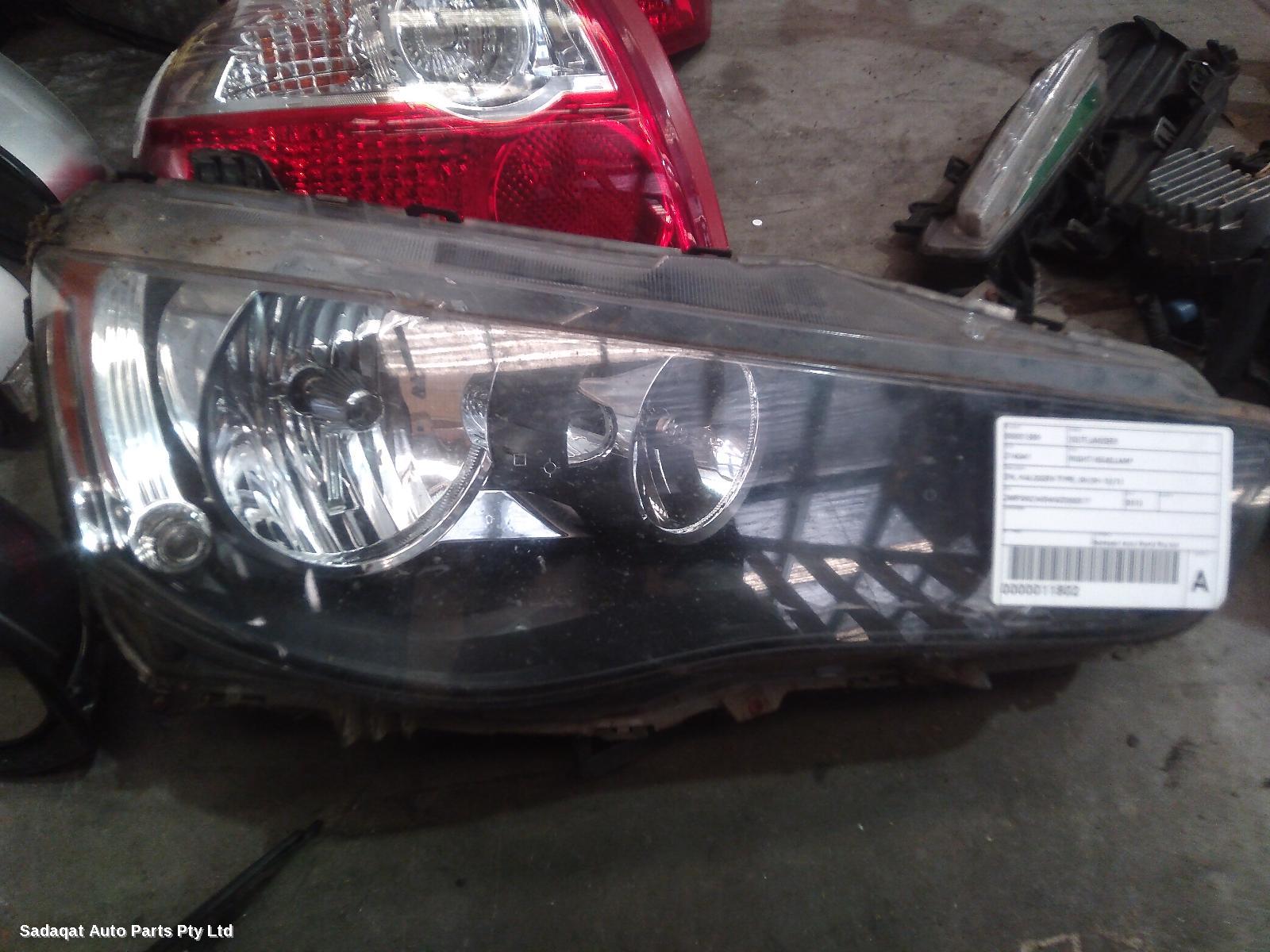 Mitsubishi Outlander Right Headlamp