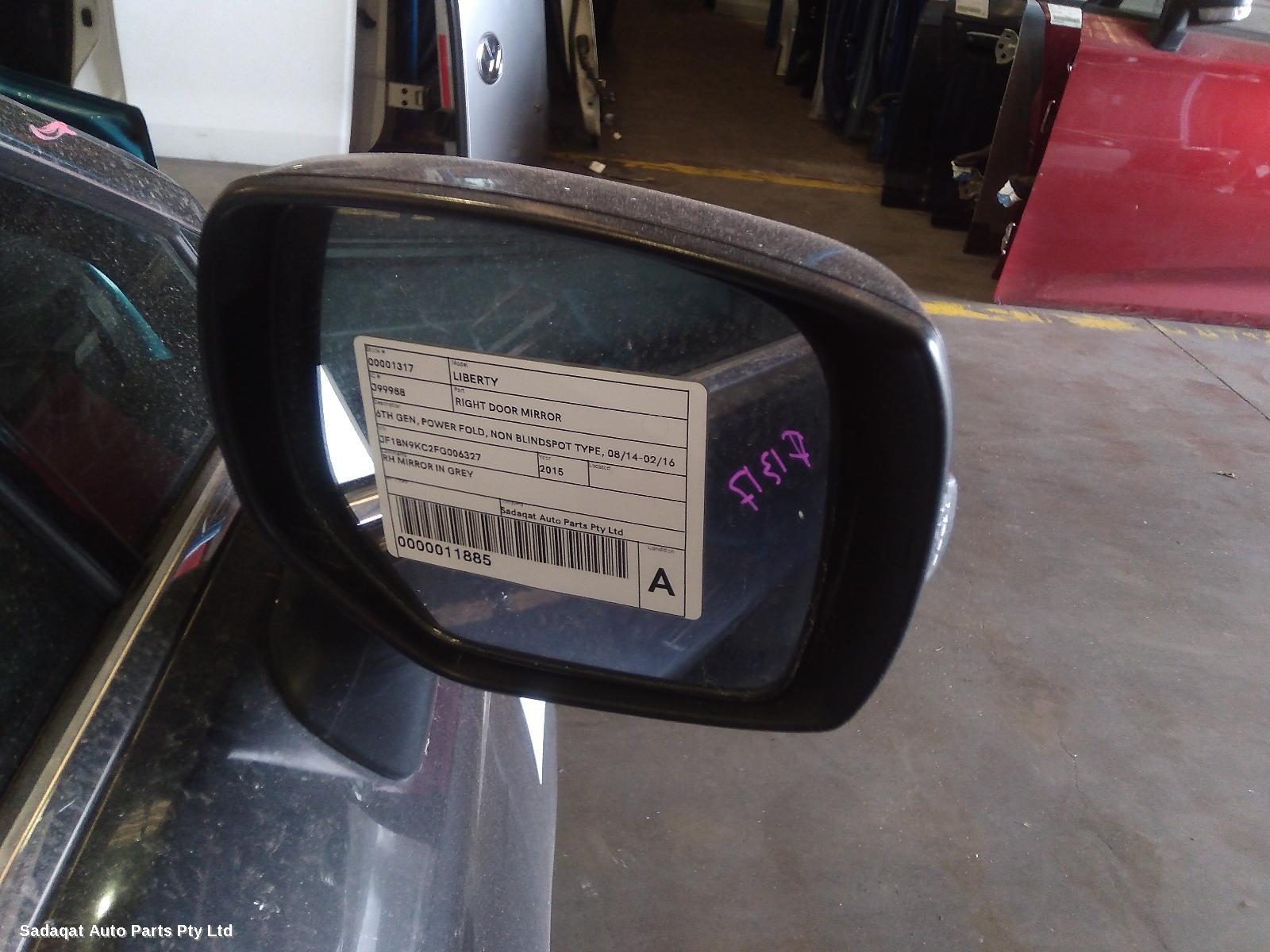 Subaru Liberty Right Door Mirror