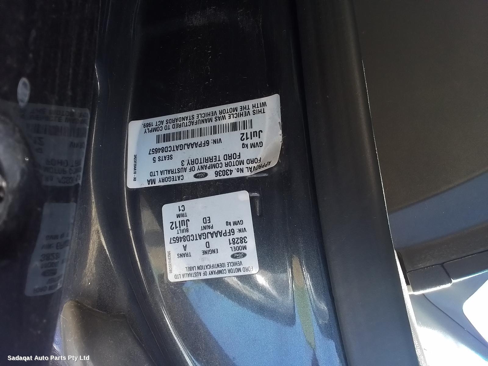 Ford Territory Right Door Mirror