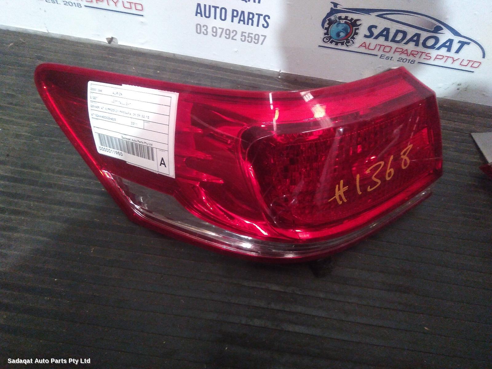 Toyota Aurion Left Taillight