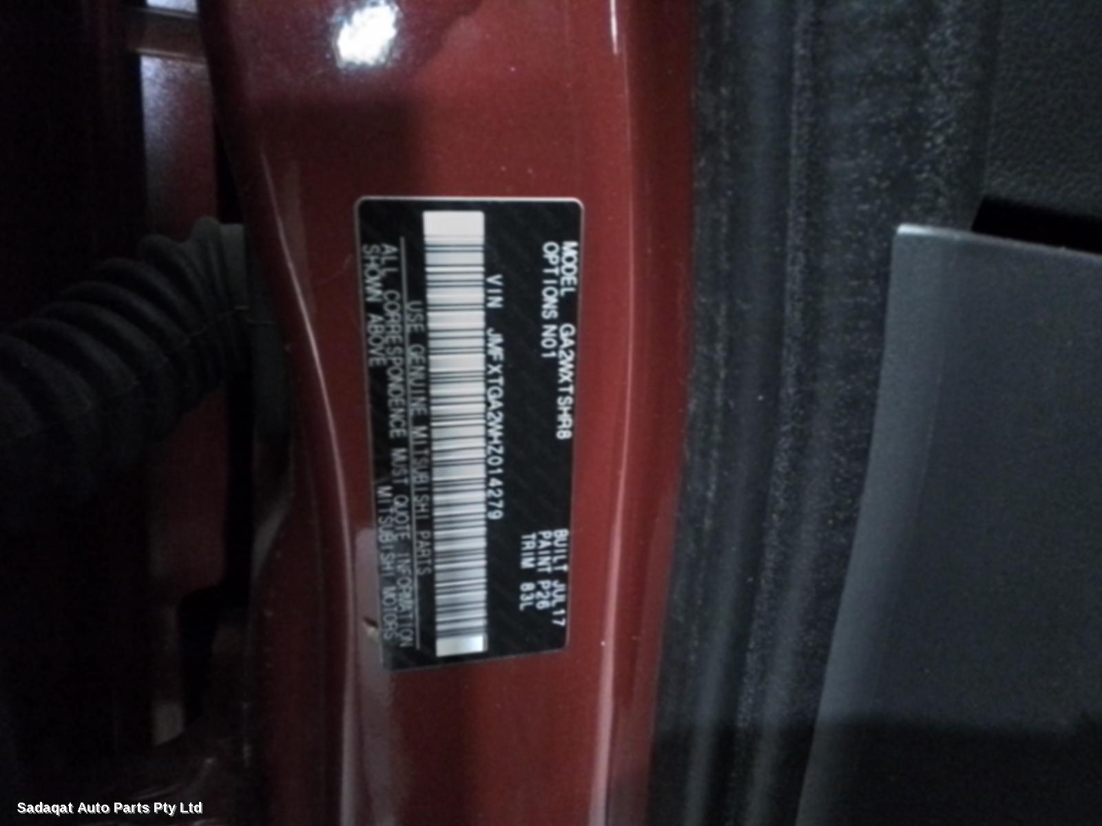 Mitsubishi Asx Right Headlamp