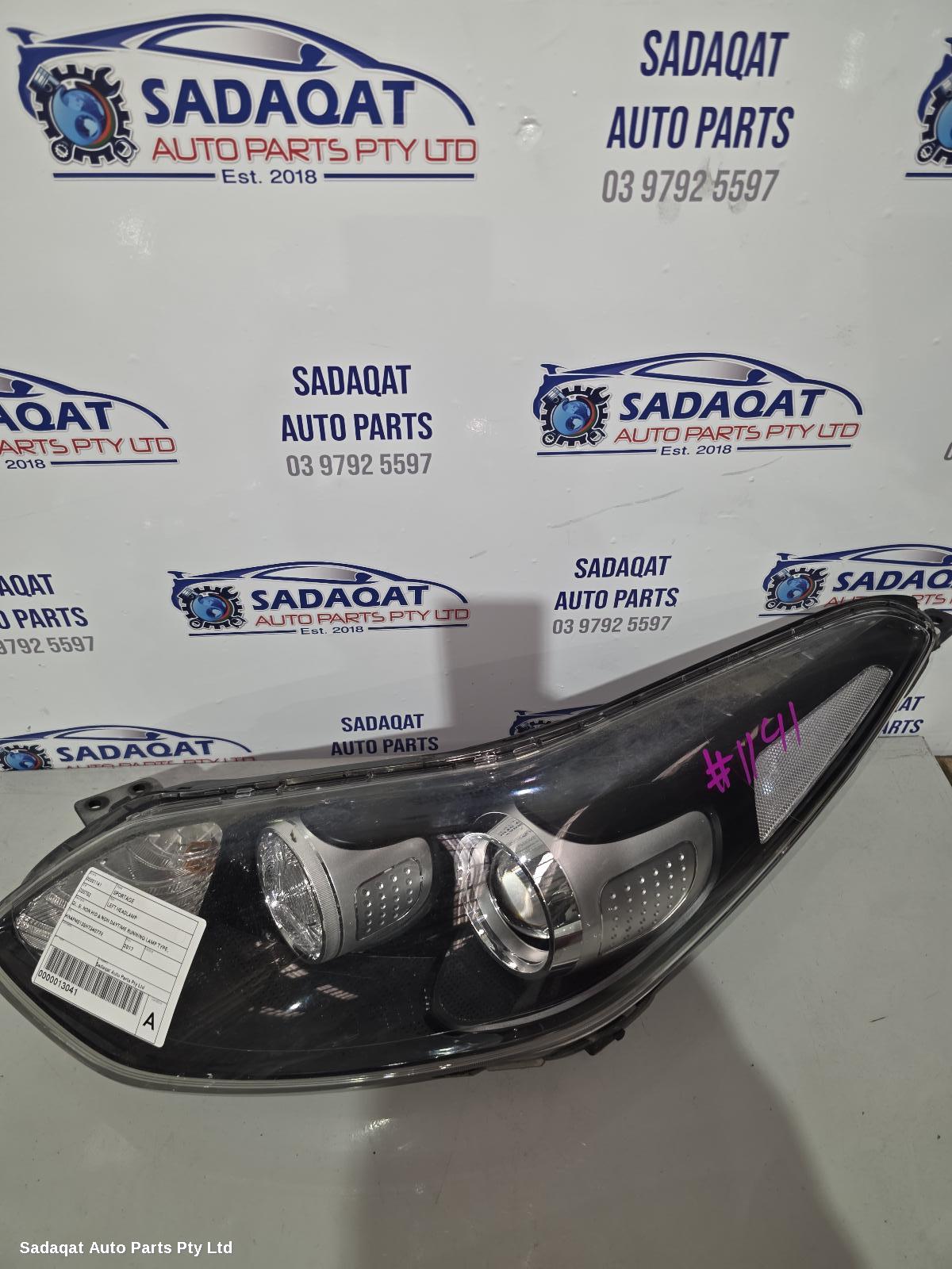 Kia Sportage Left Headlamp