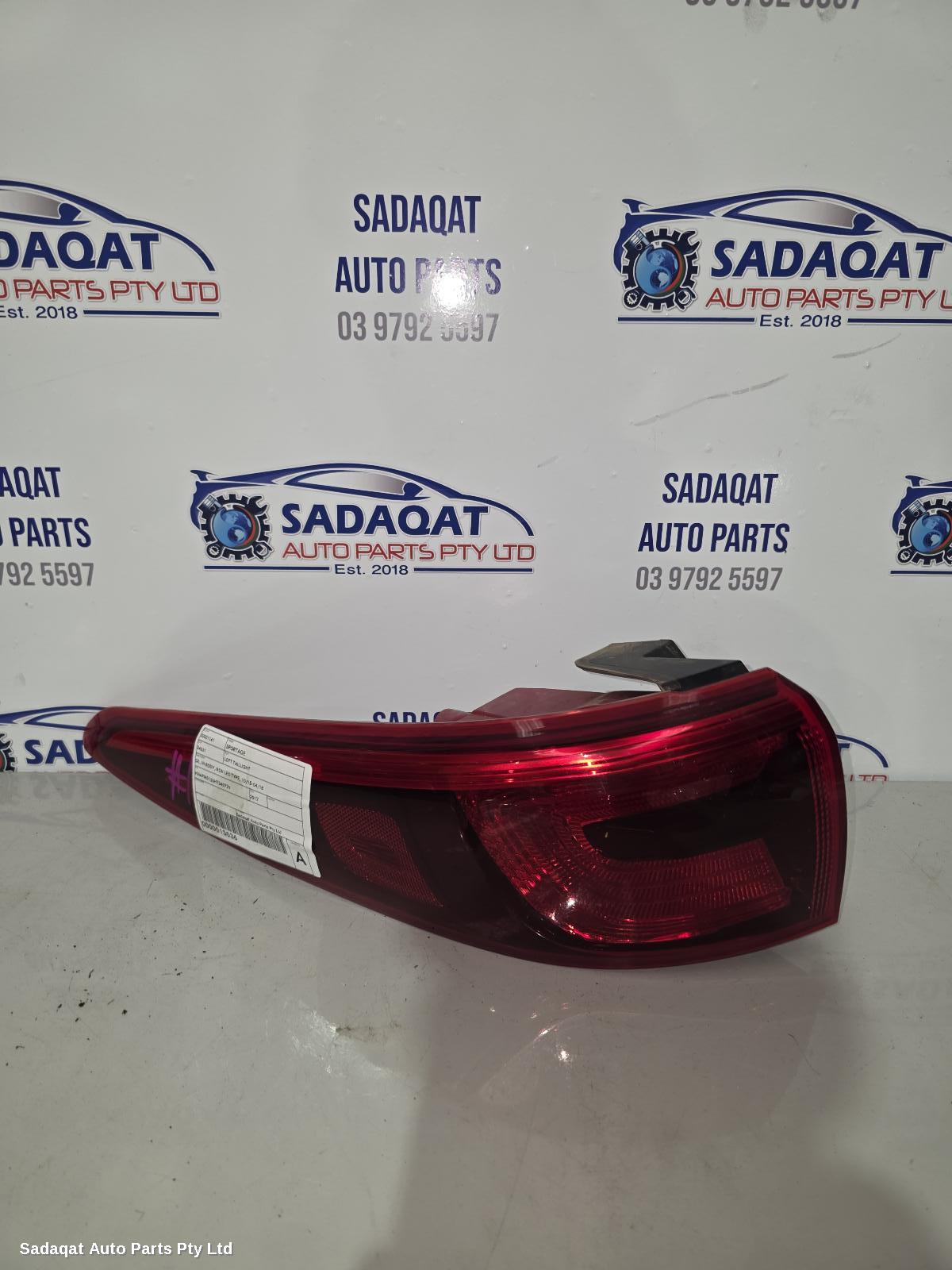 Kia Sportage Left Taillight