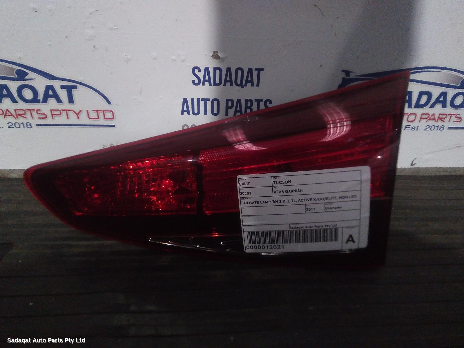 Hyundai Tucson Rear Garnish