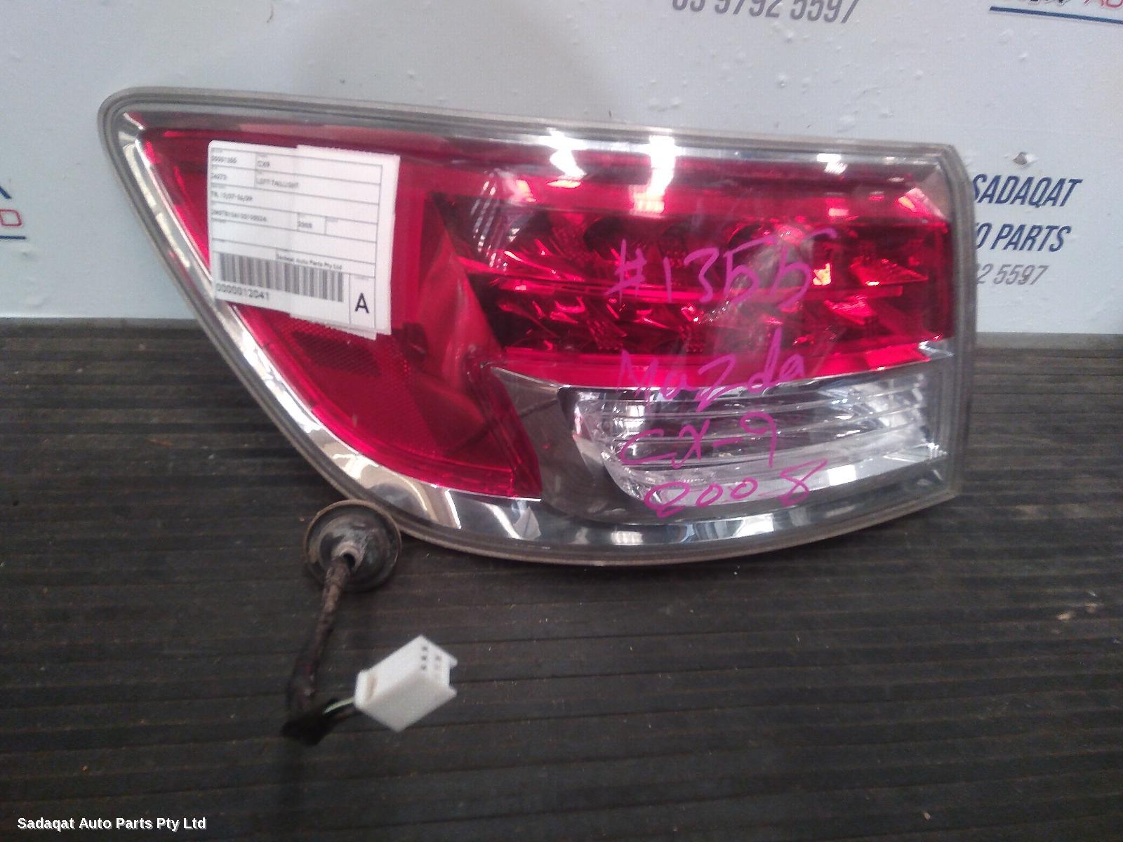 Mazda Cx9 Left Taillight