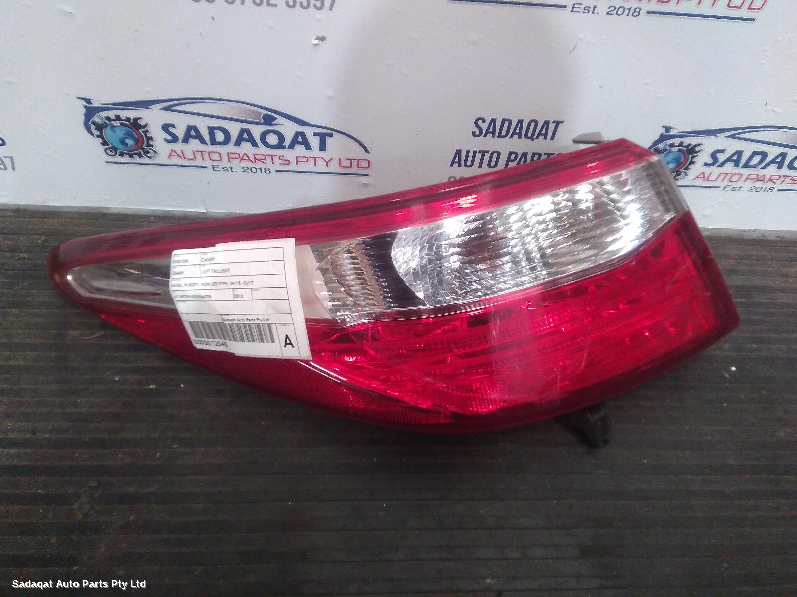 Toyota Camry Left Taillight