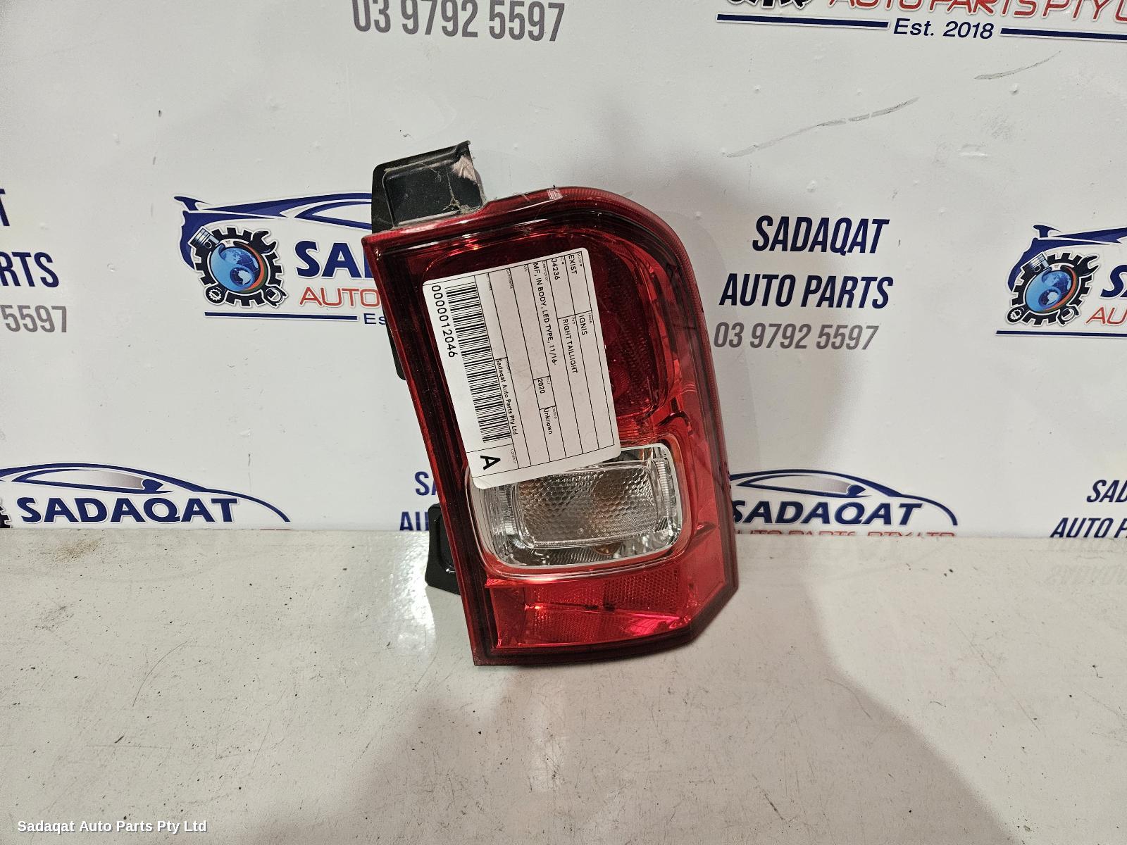 Suzuki Ignis Right Taillight