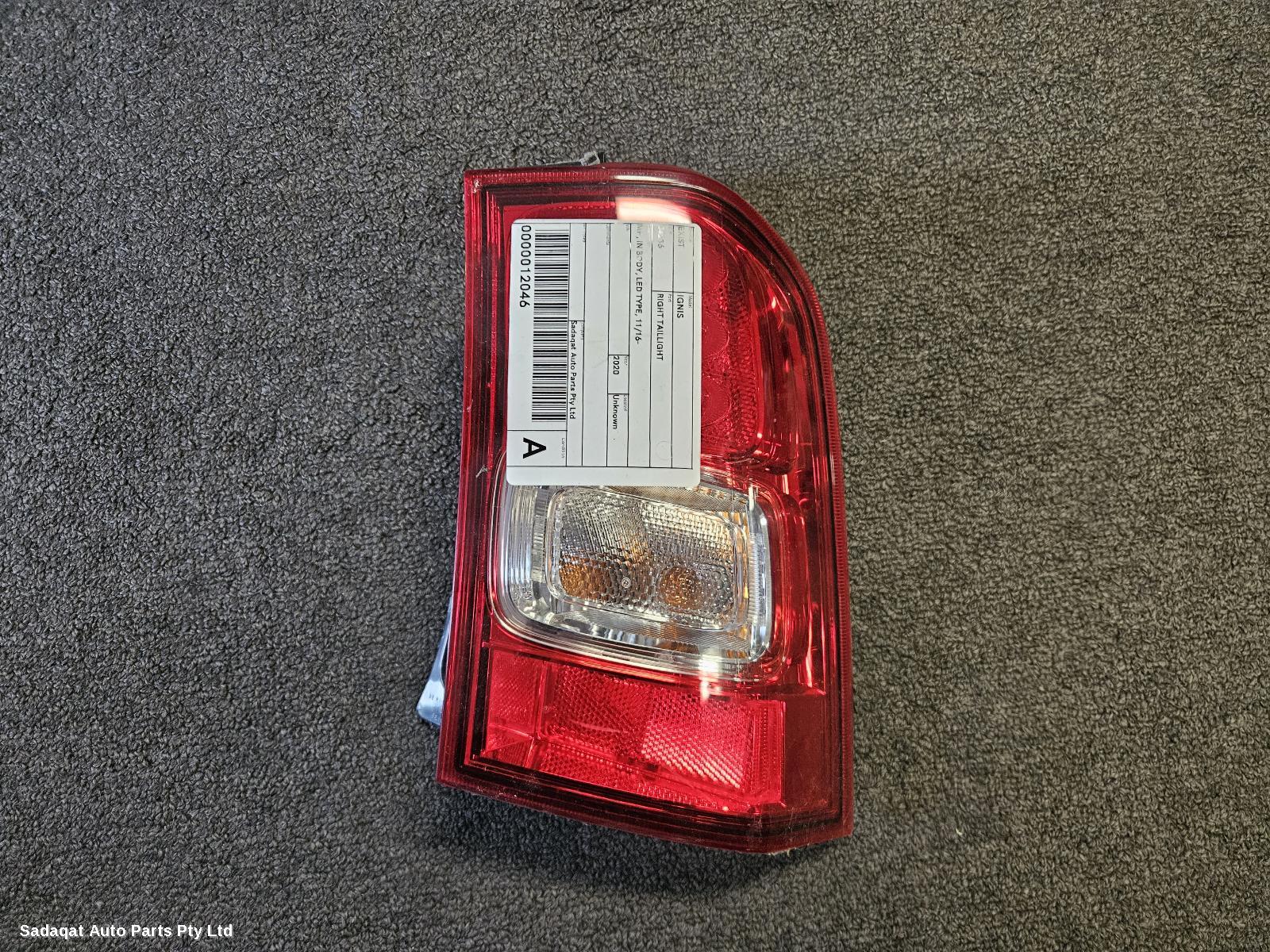 Suzuki Ignis Right Taillight
