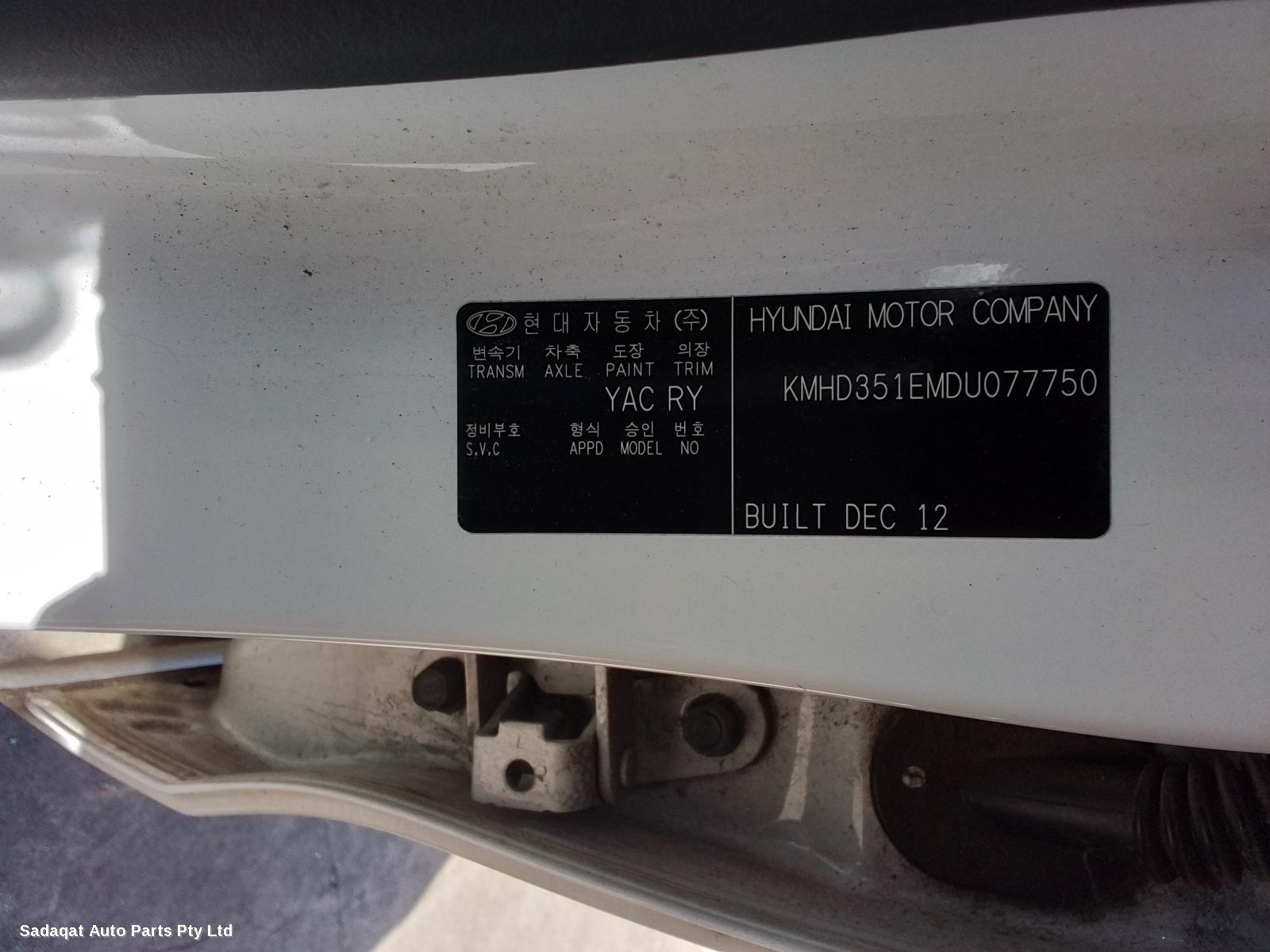 Hyundai I30 Right Door Mirror