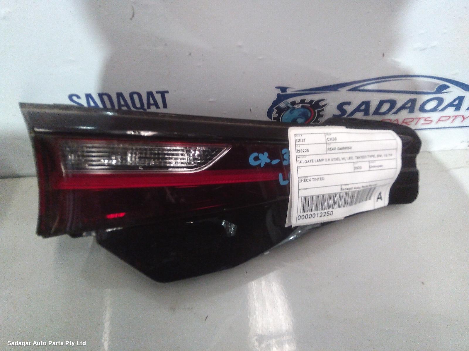 Mazda Cx30 Rear Garnish