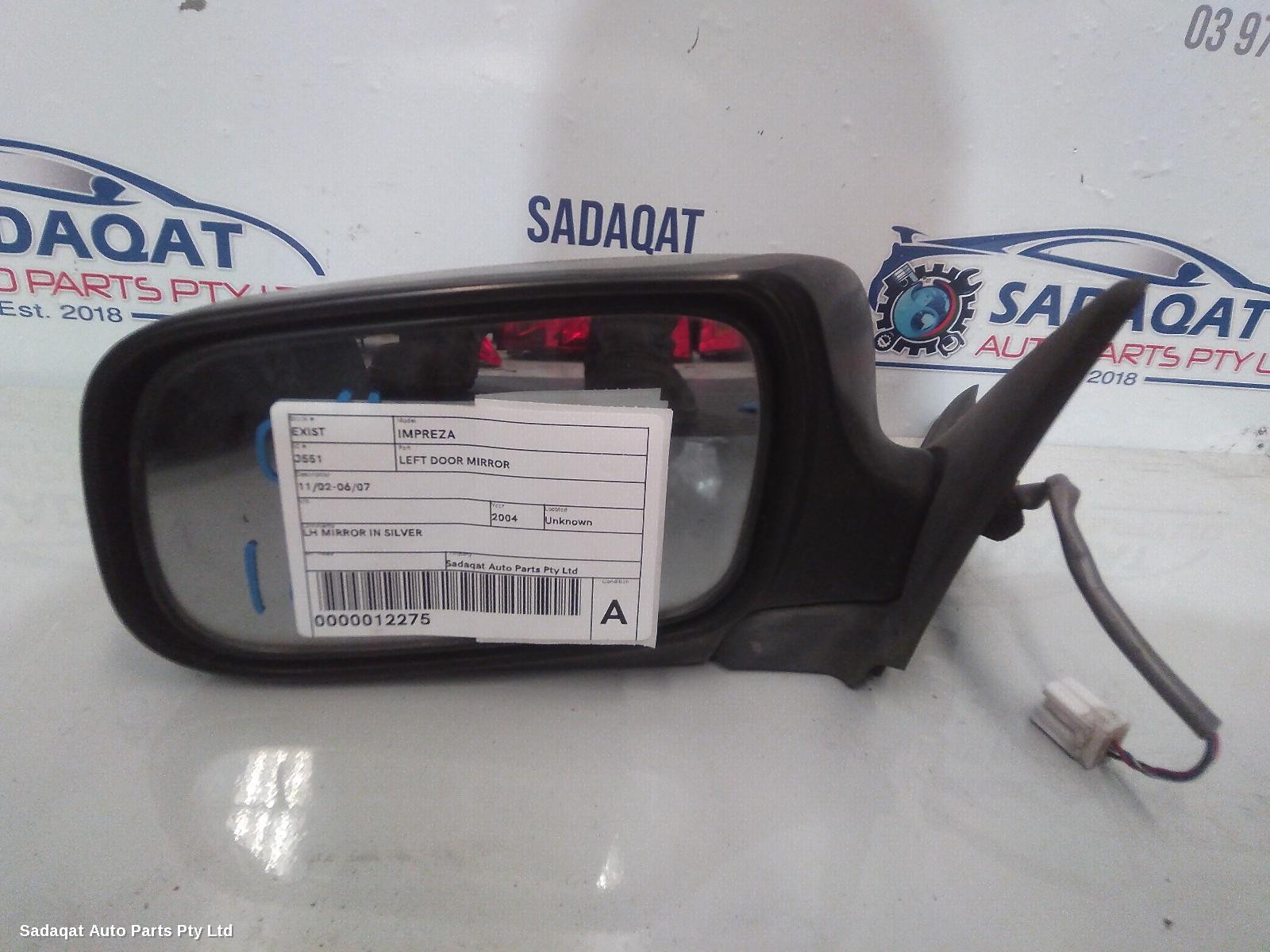 Subaru Impreza Left Door Mirror