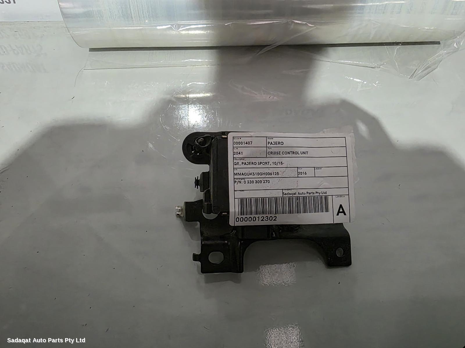 Mitsubishi Pajero Cruise Control Unit