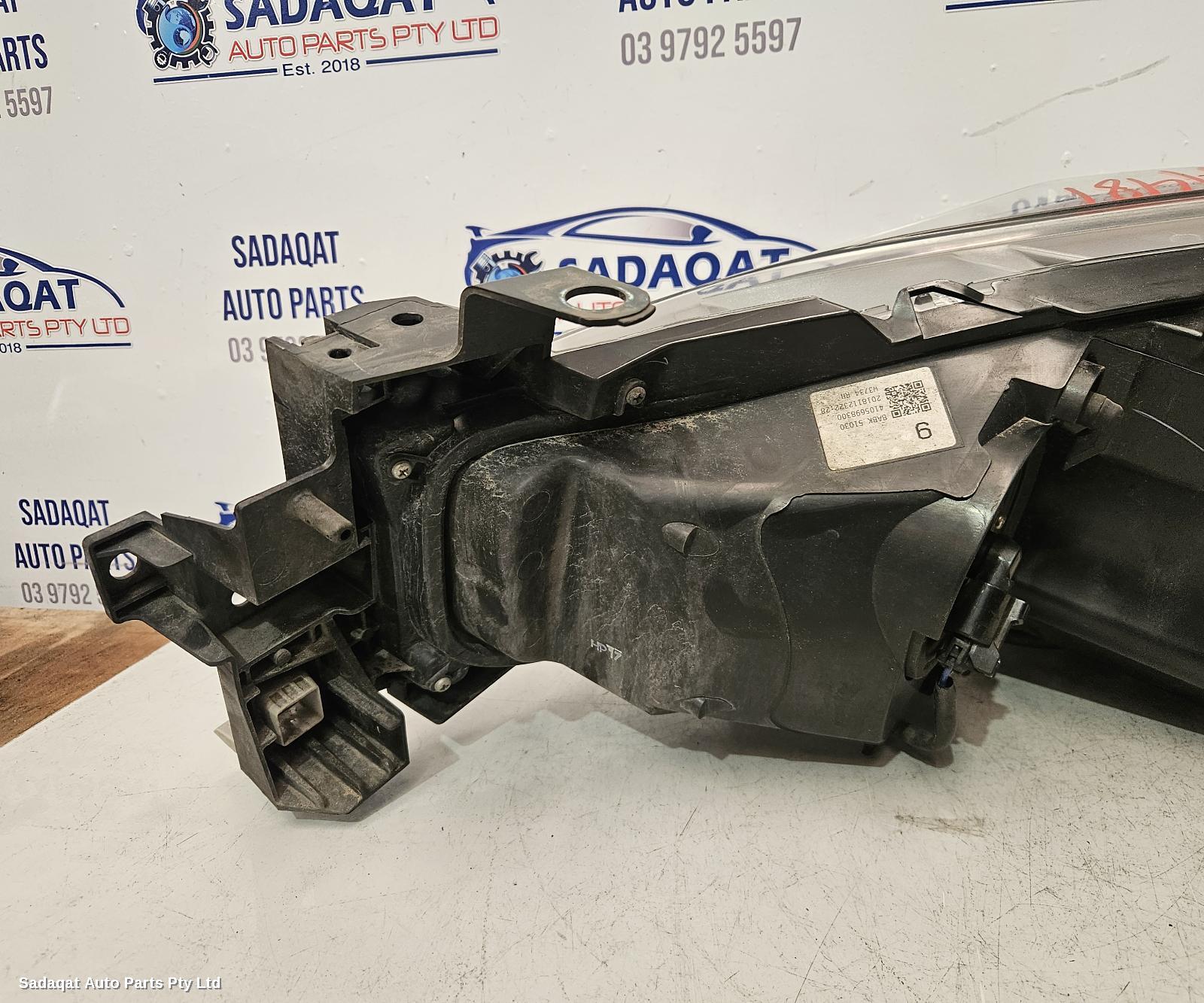 Mazda 3 Right Headlamp