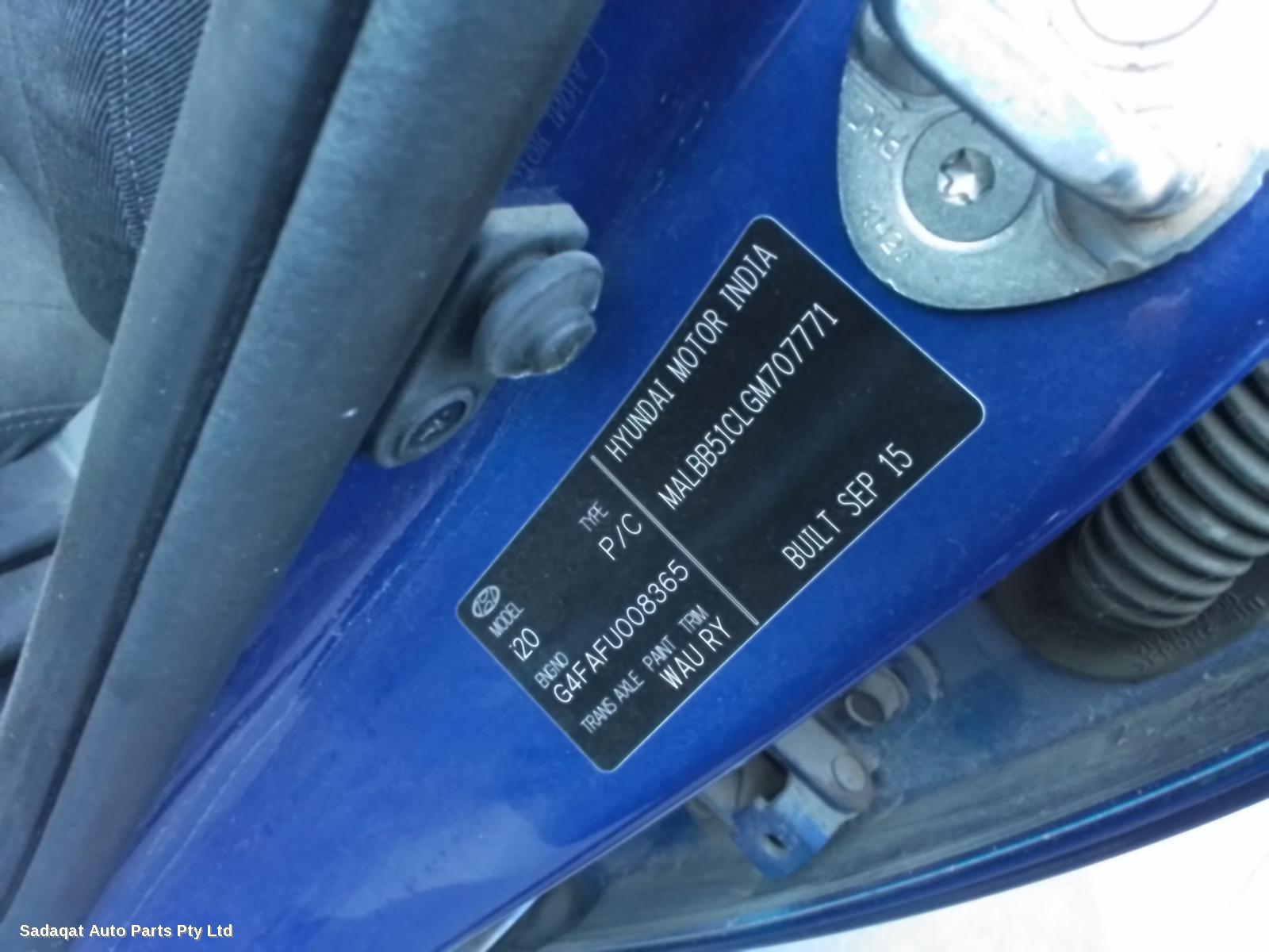 Hyundai I20 Left Taillight