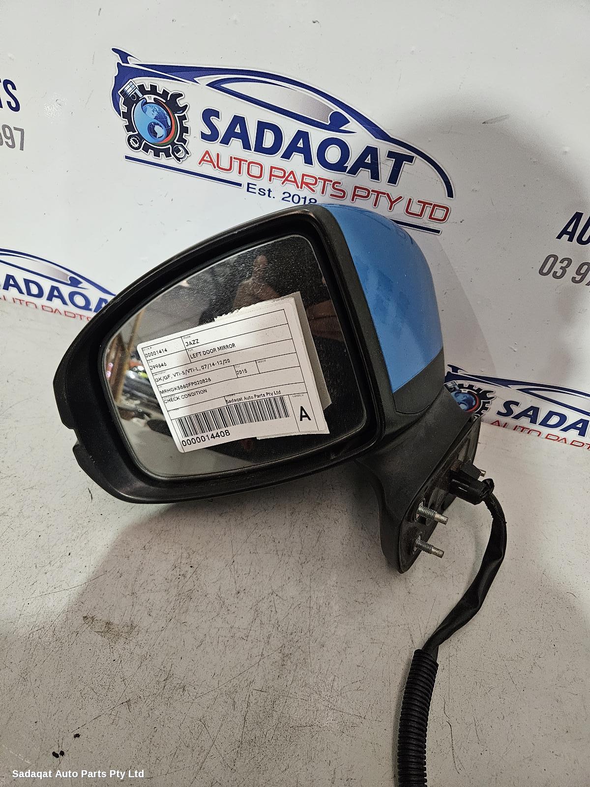 Honda Jazz Left Door Mirror