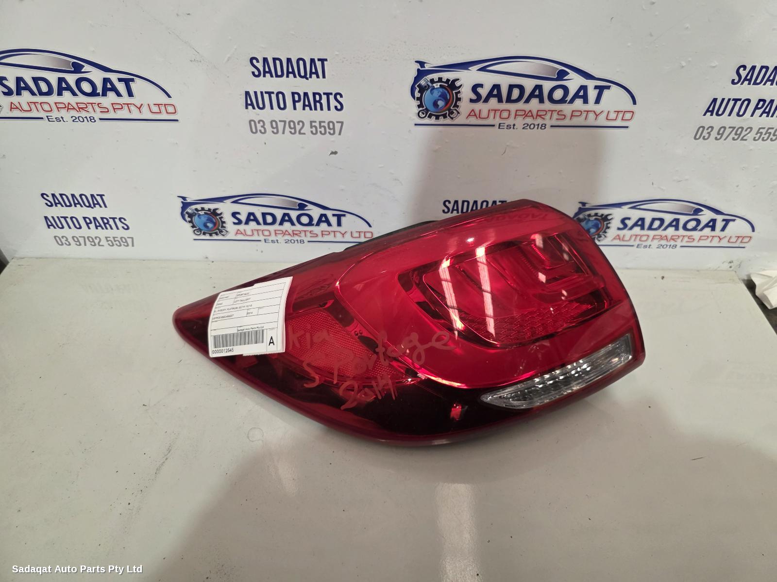 Kia Sportage Left Taillight
