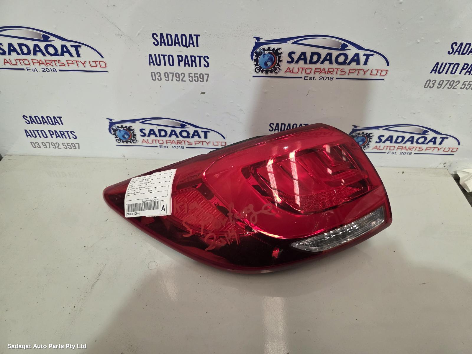 Kia Sportage Left Taillight