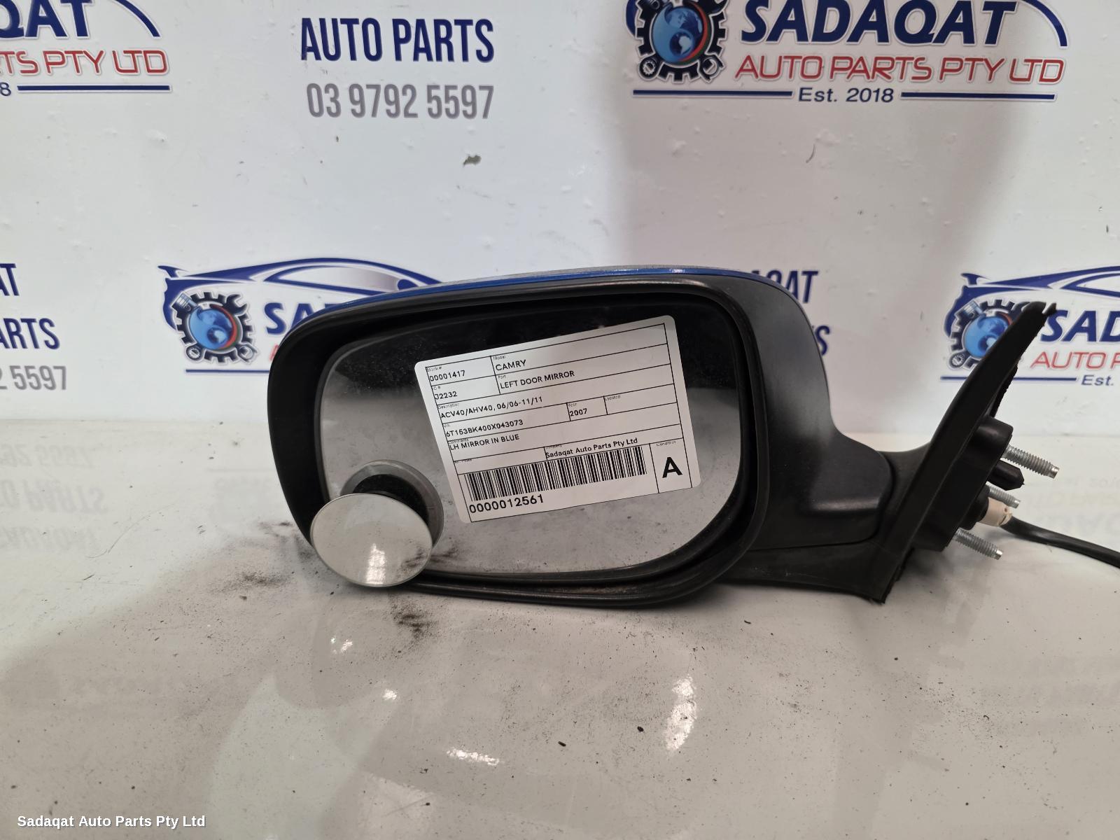 Toyota Camry Left Door Mirror