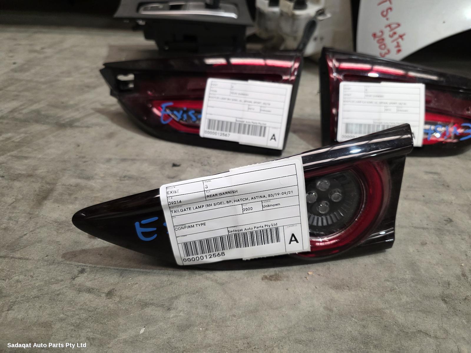 Mazda 3 Rear Garnish