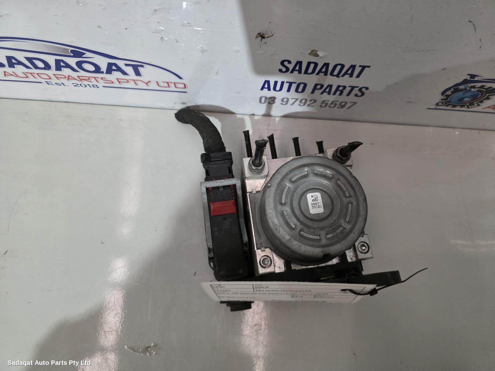 Volkswagen Golf Abs Pump/modulator