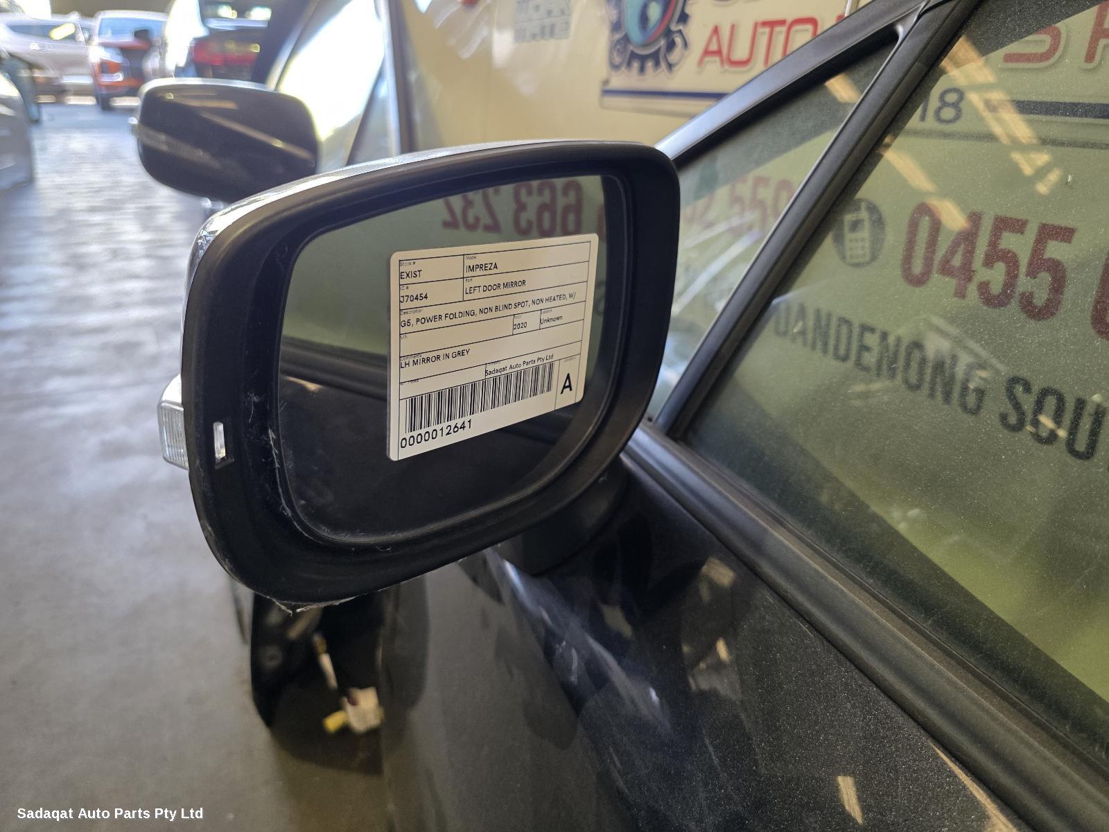 Subaru Impreza Left Door Mirror