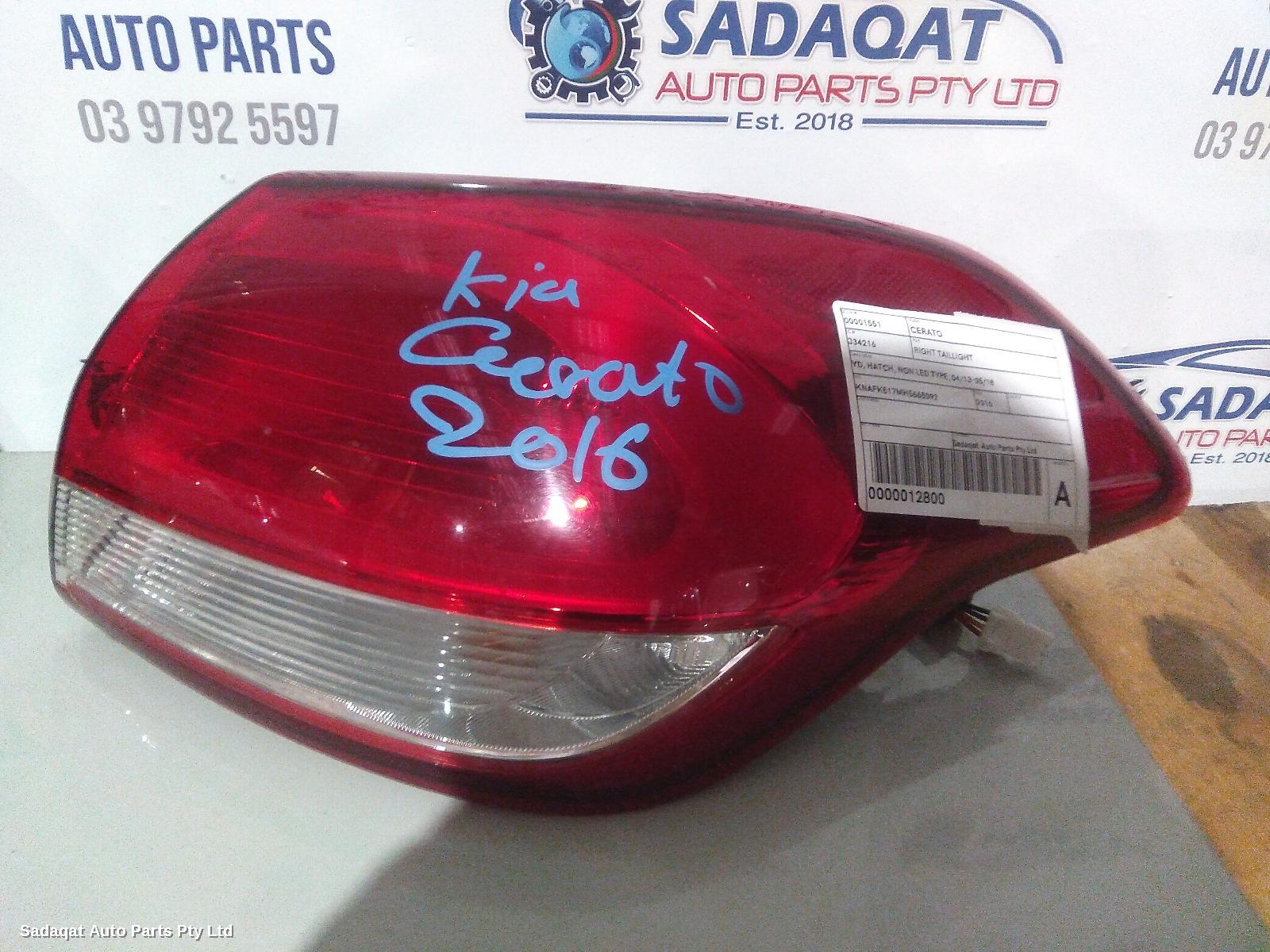 Kia Cerato Right Taillight